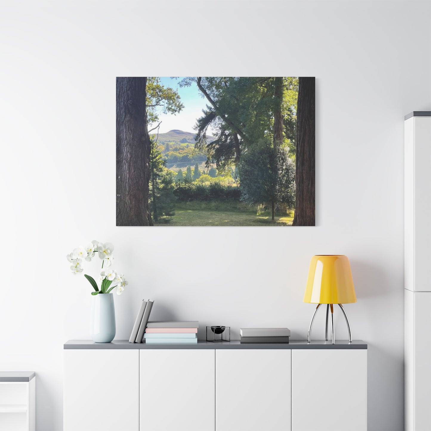Nature-Inspired Matte Canvas Wall Art - Scenic Landscape Decor