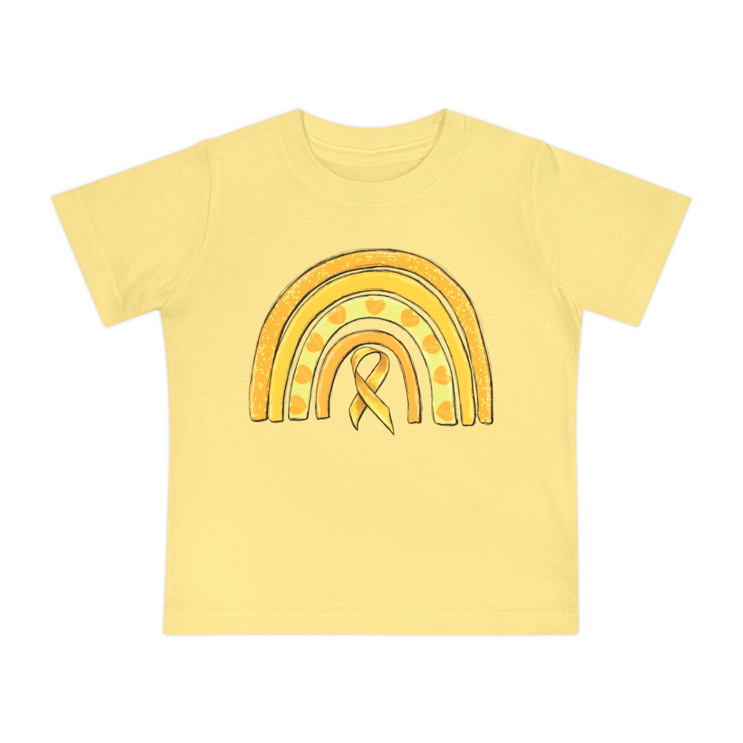 Childhood Cancer Baby Short Sleeve T-Shirt