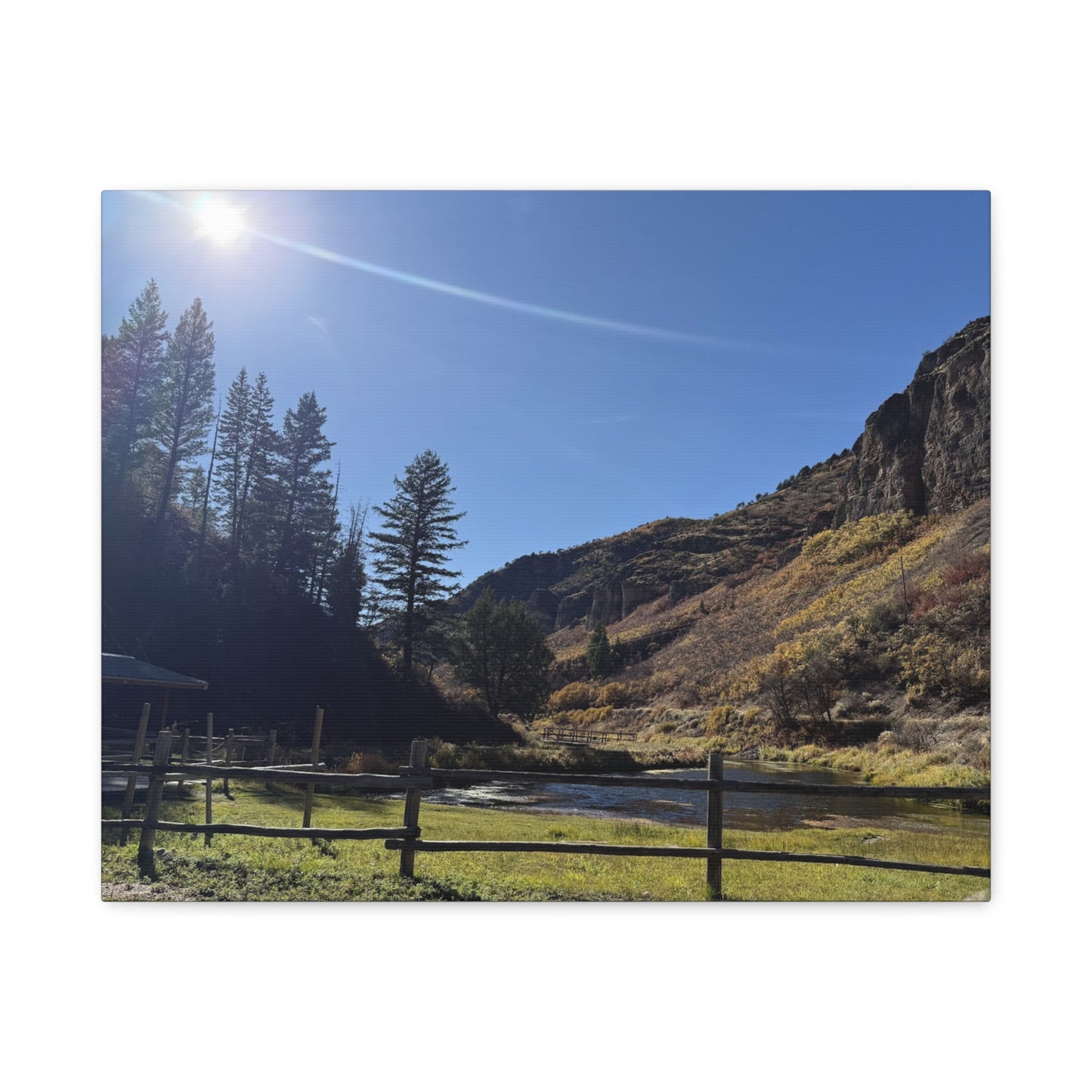 Scenic Nature Canvas Print - Relaxing Landscape Wall Art