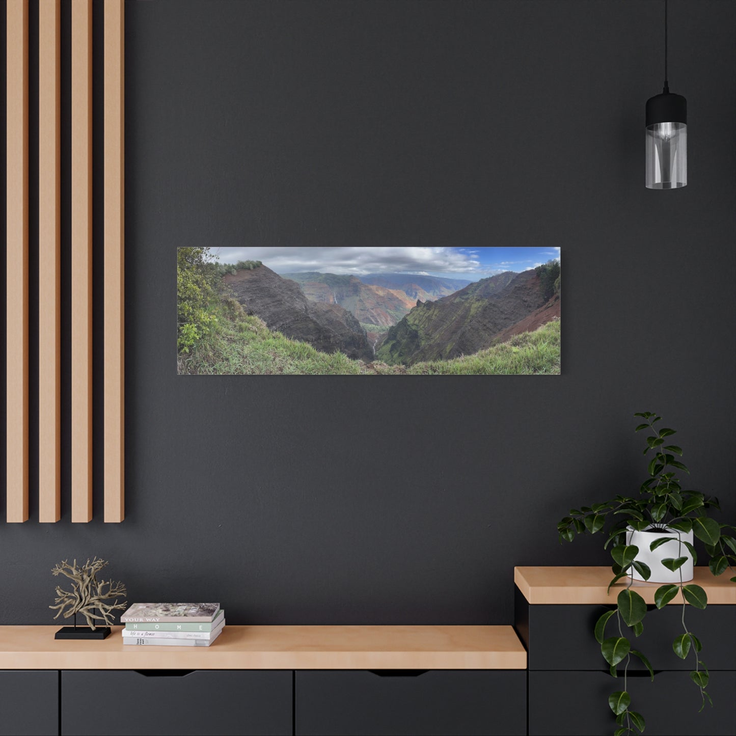 Waimea Canyon Hawaii Canvas Wall Art