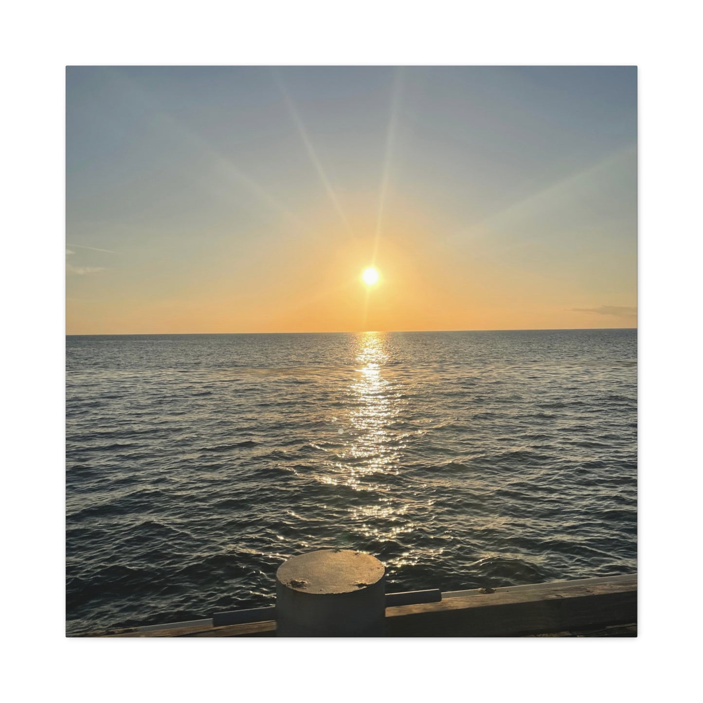 Serene Sunset Canvas Wall Art