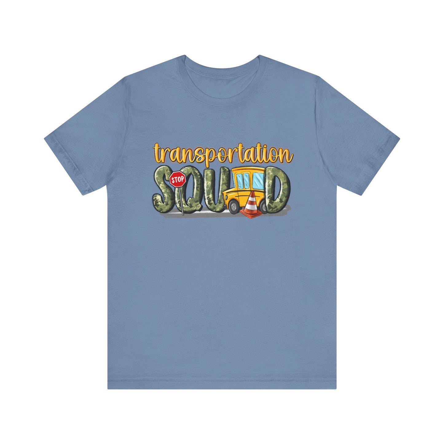 Funny Transportation Squad Unisex Jersey Tee