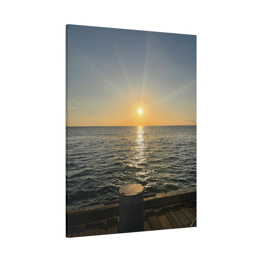 Serene Sunset Canvas Wall Art