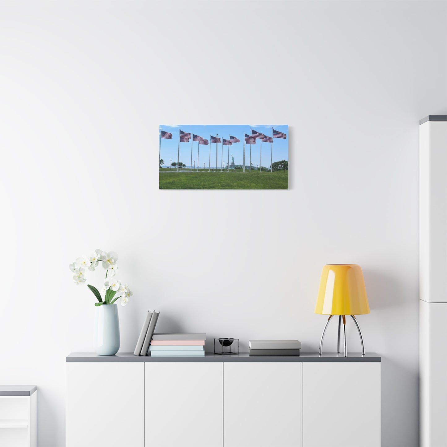 Statue of Liberty Canvas Wall Art - Patriotic Decor
