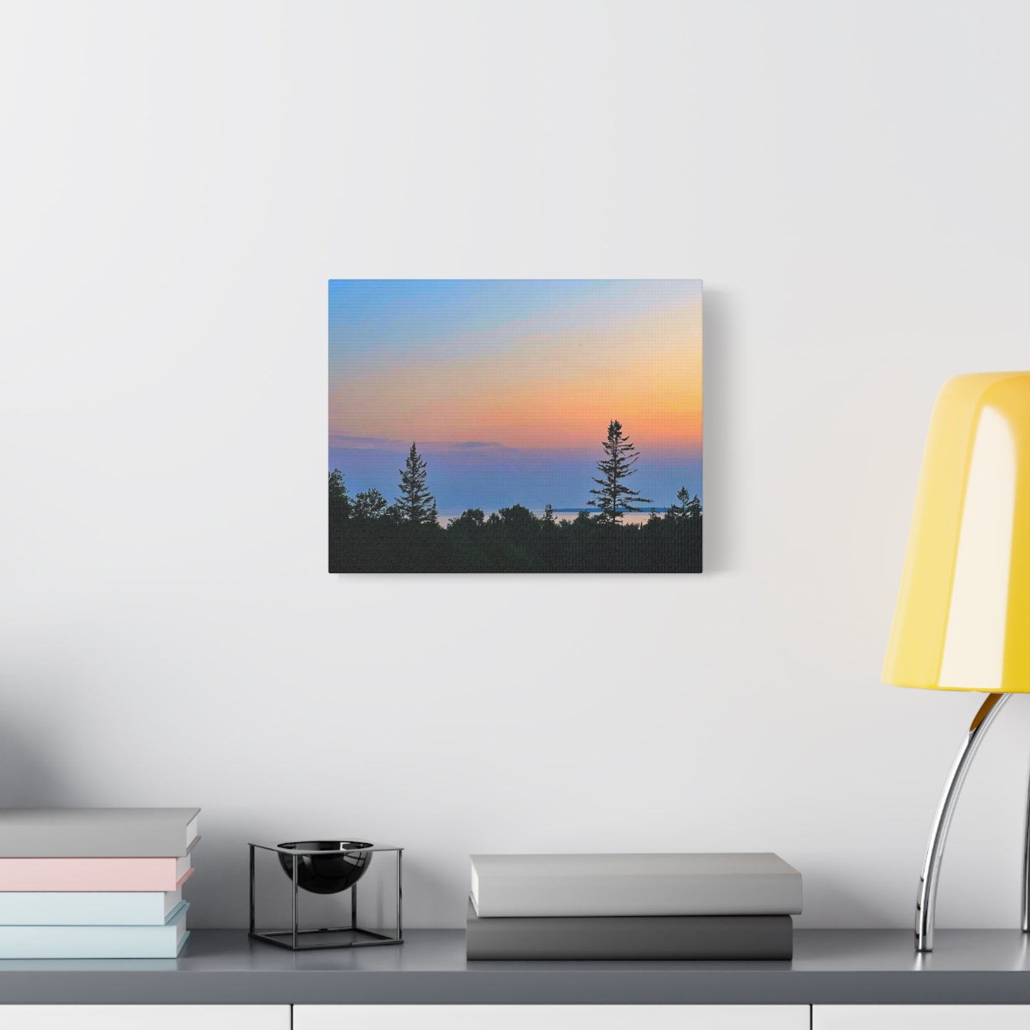 Serene Landscape Canvas Wall Art - Stretched Matte 1.25"