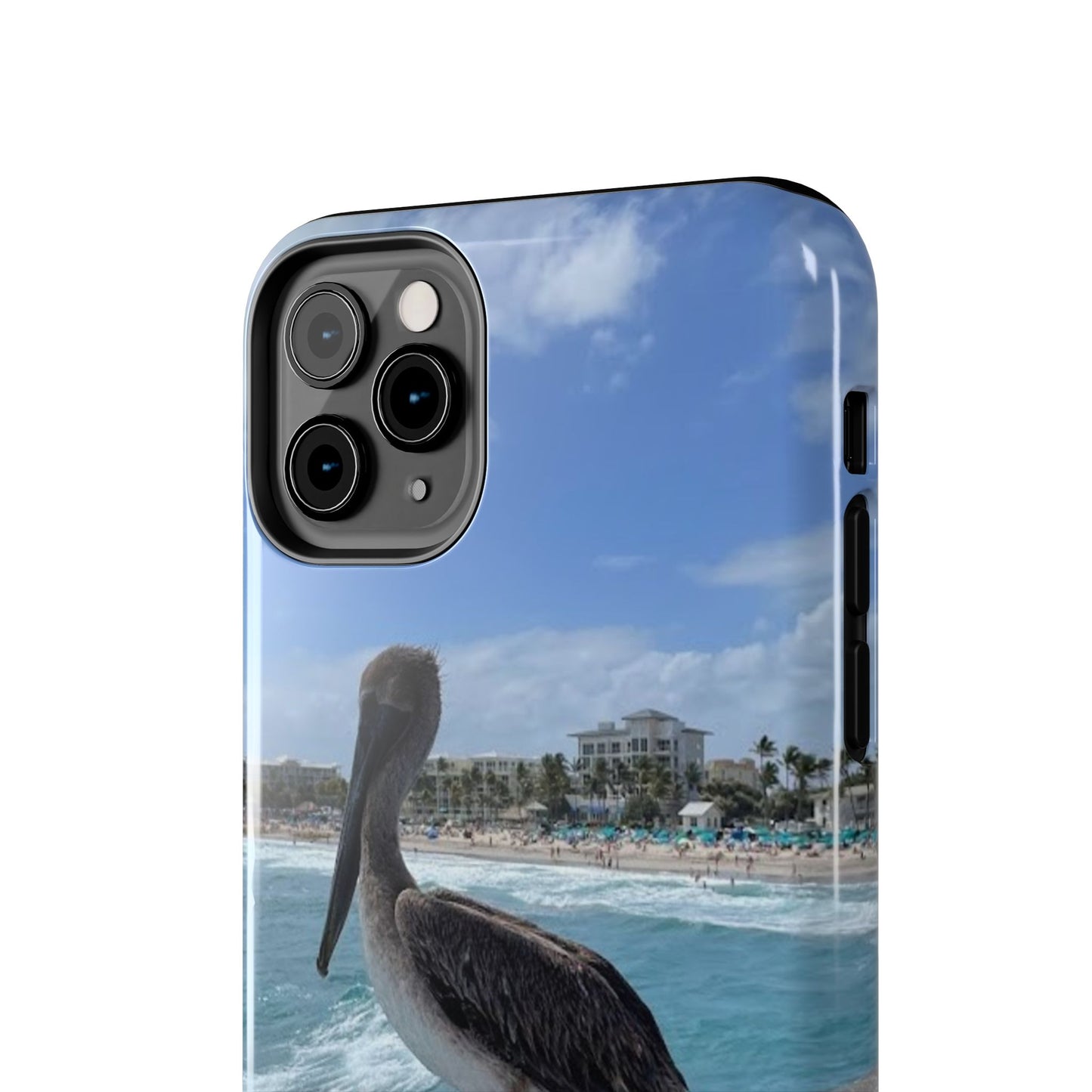 Coastal Pelican Tough Phone Cases - Durable Protection with Ocean Vibe