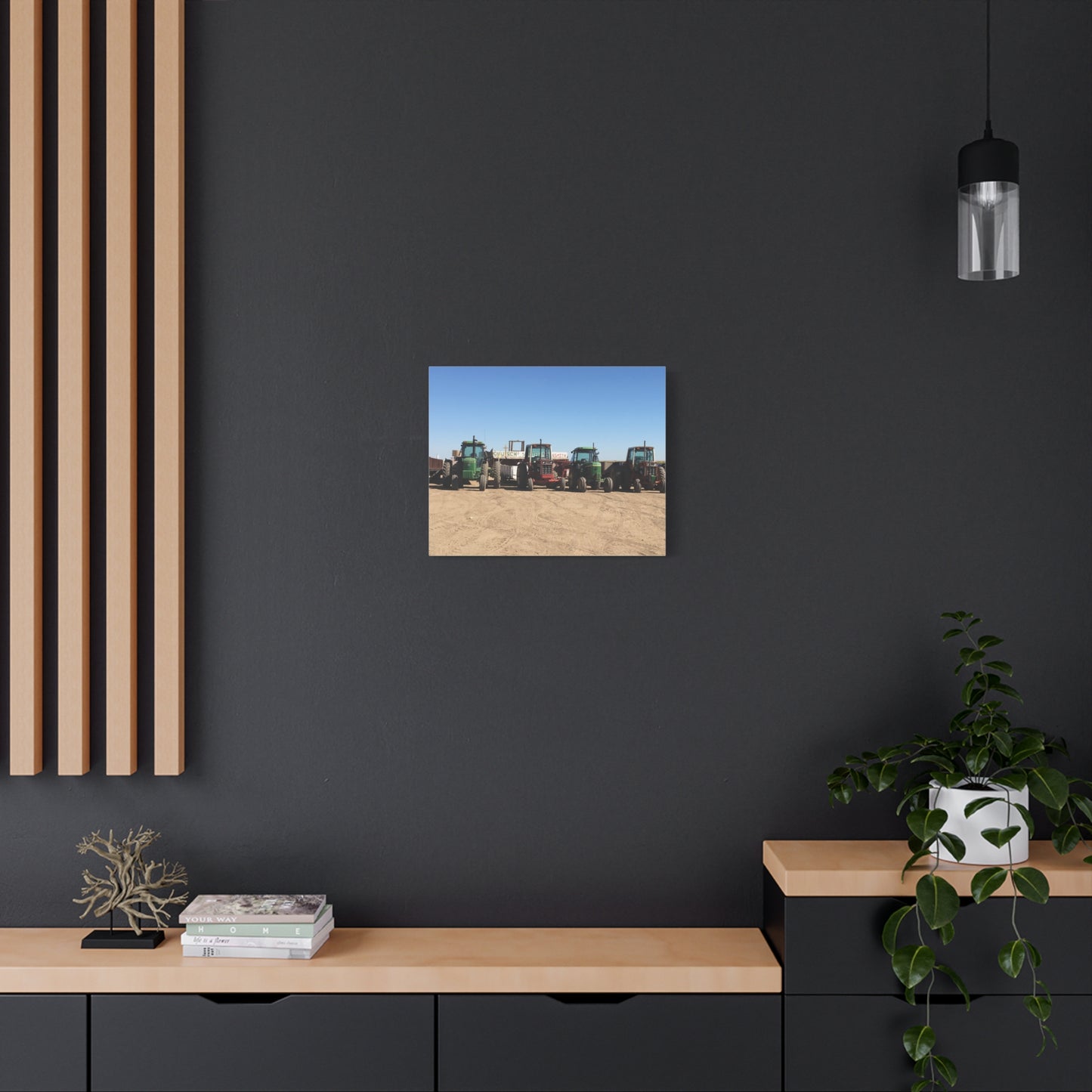 Farming Tractors Canvas Art - Stretched Matte Wall Decor