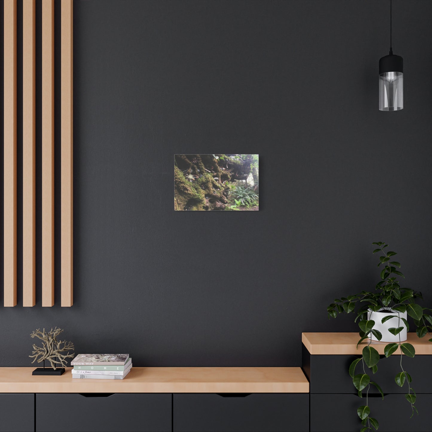 Nature-Inspired Stretched Canvas Art: Enchanted Forest Vibes