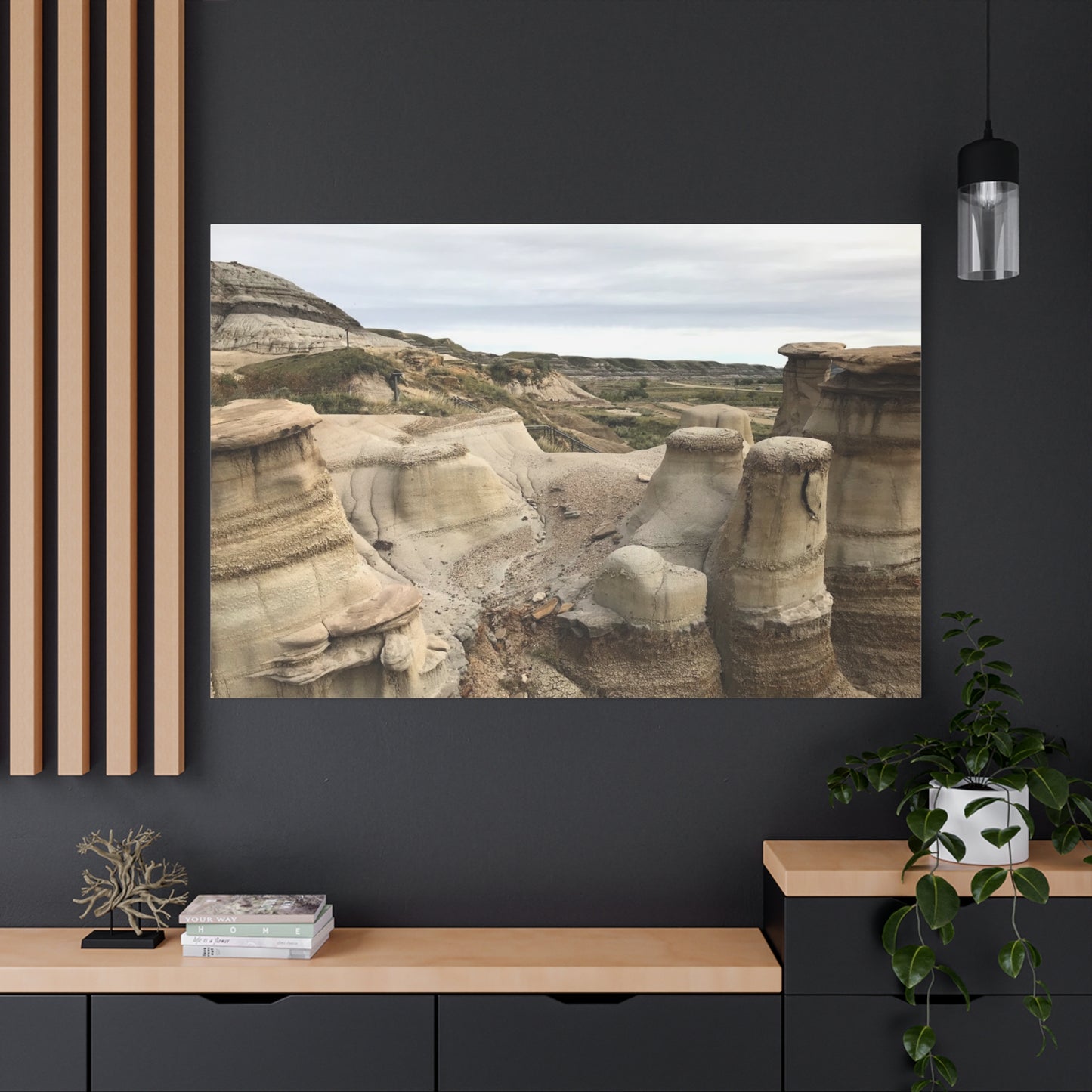 Stretched Canvas Art Print - Majestic Landscape Decor