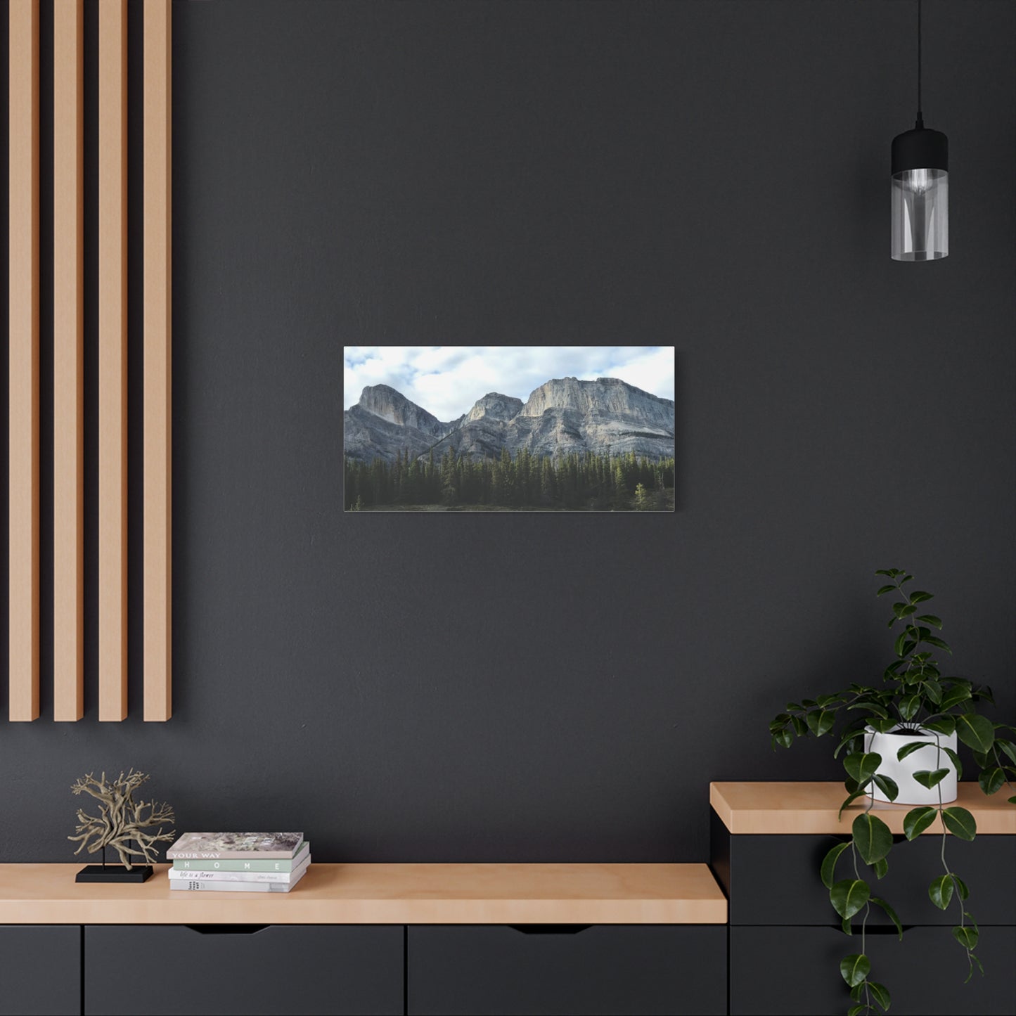Mountain Landscape Canvas Wall Art