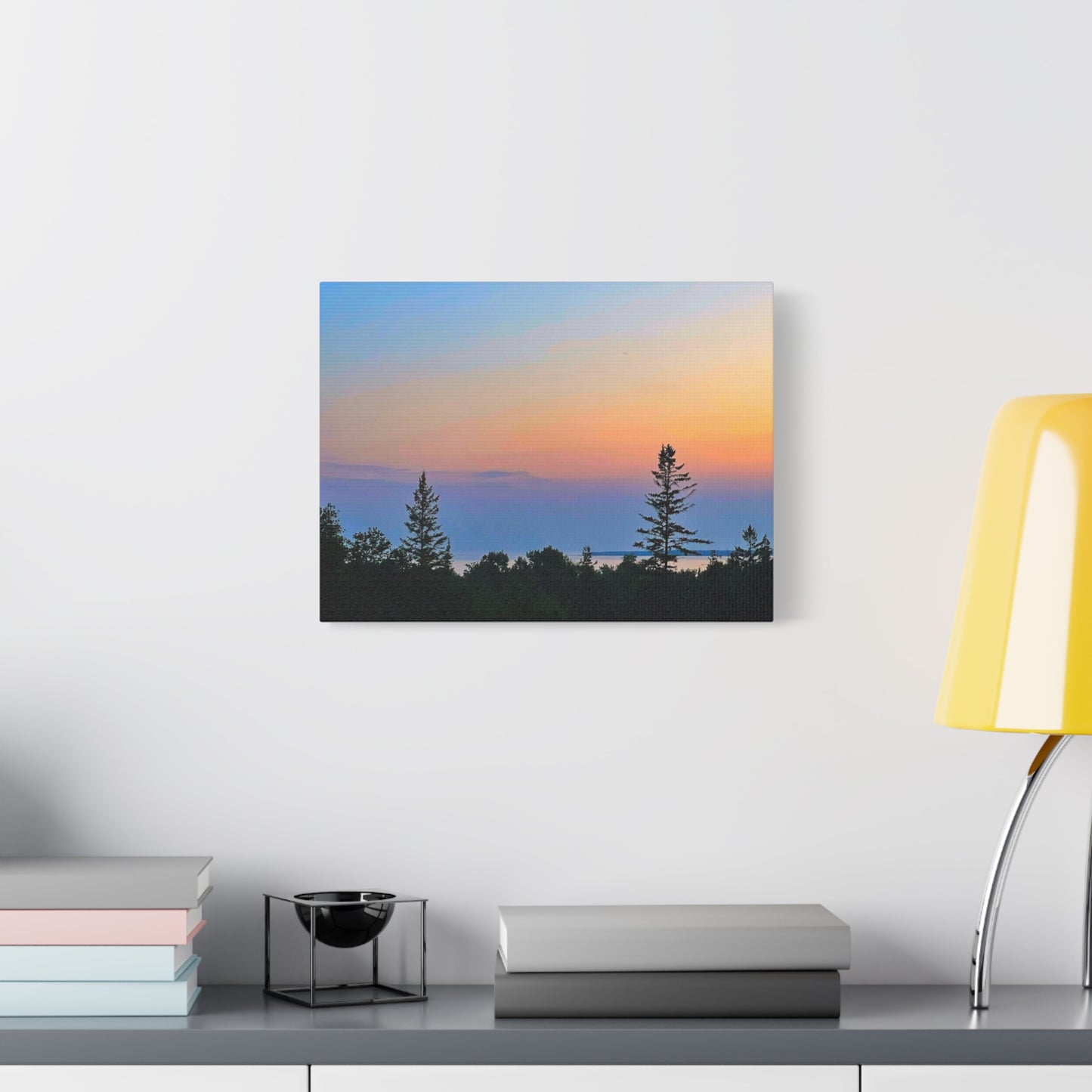 Serene Landscape Canvas Wall Art - Stretched Matte 1.25"