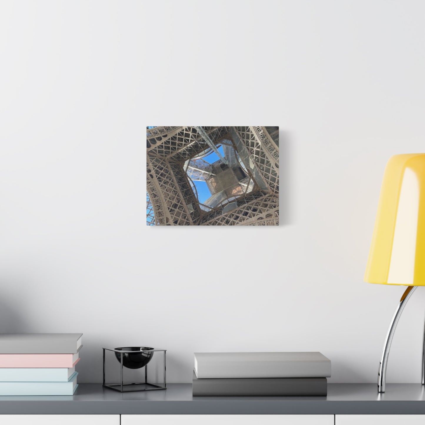 Eiffel Tower Canvas Art Print - Unique Architectural Home Decor