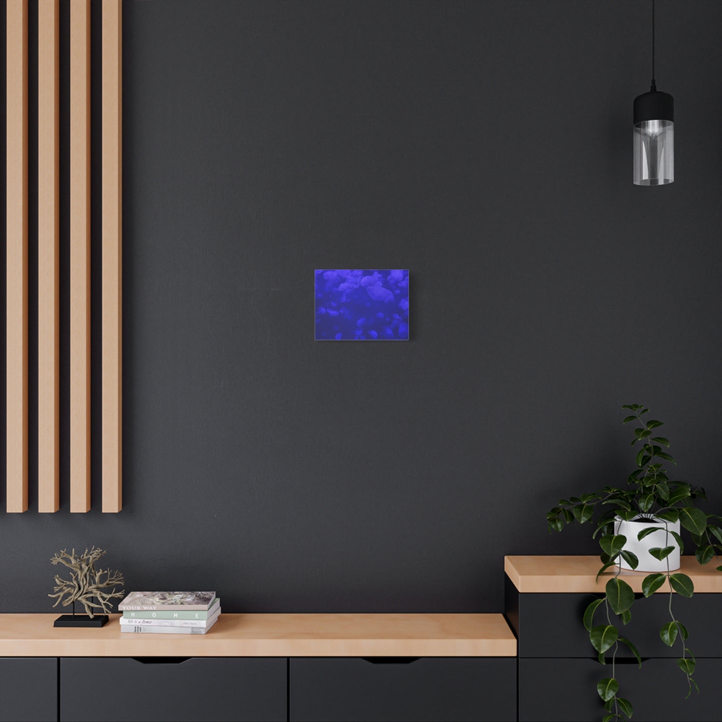Jellyfish Watercolor Canvas Art - Ocean Theme Wall Decor