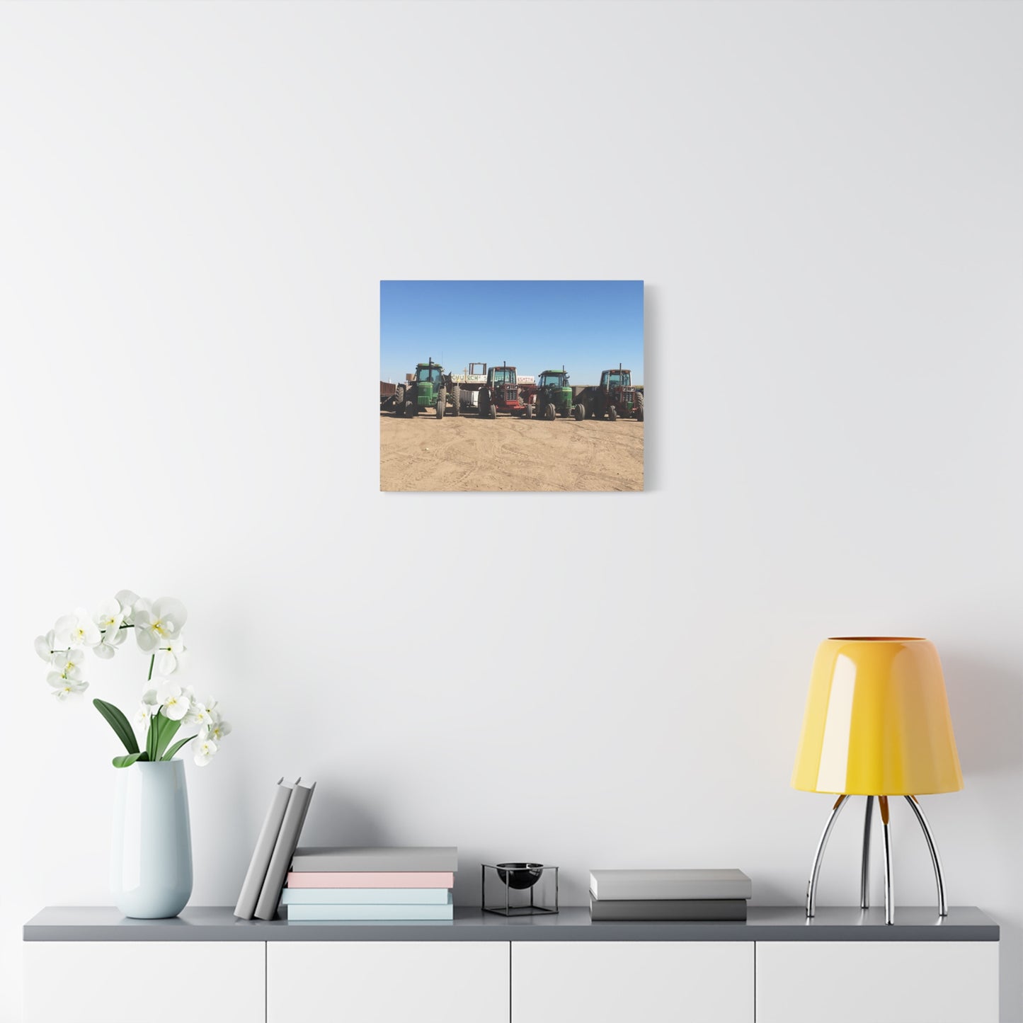 Farming Tractors Canvas Art - Stretched Matte Wall Decor
