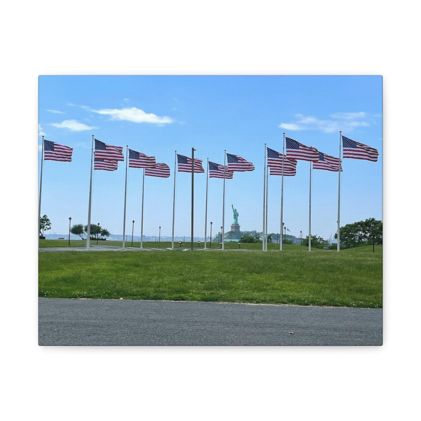Statue of Liberty Canvas Wall Art - Patriotic Decor