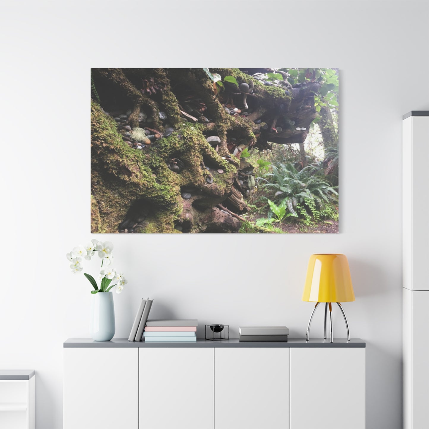 Nature-Inspired Stretched Canvas Art: Enchanted Forest Vibes