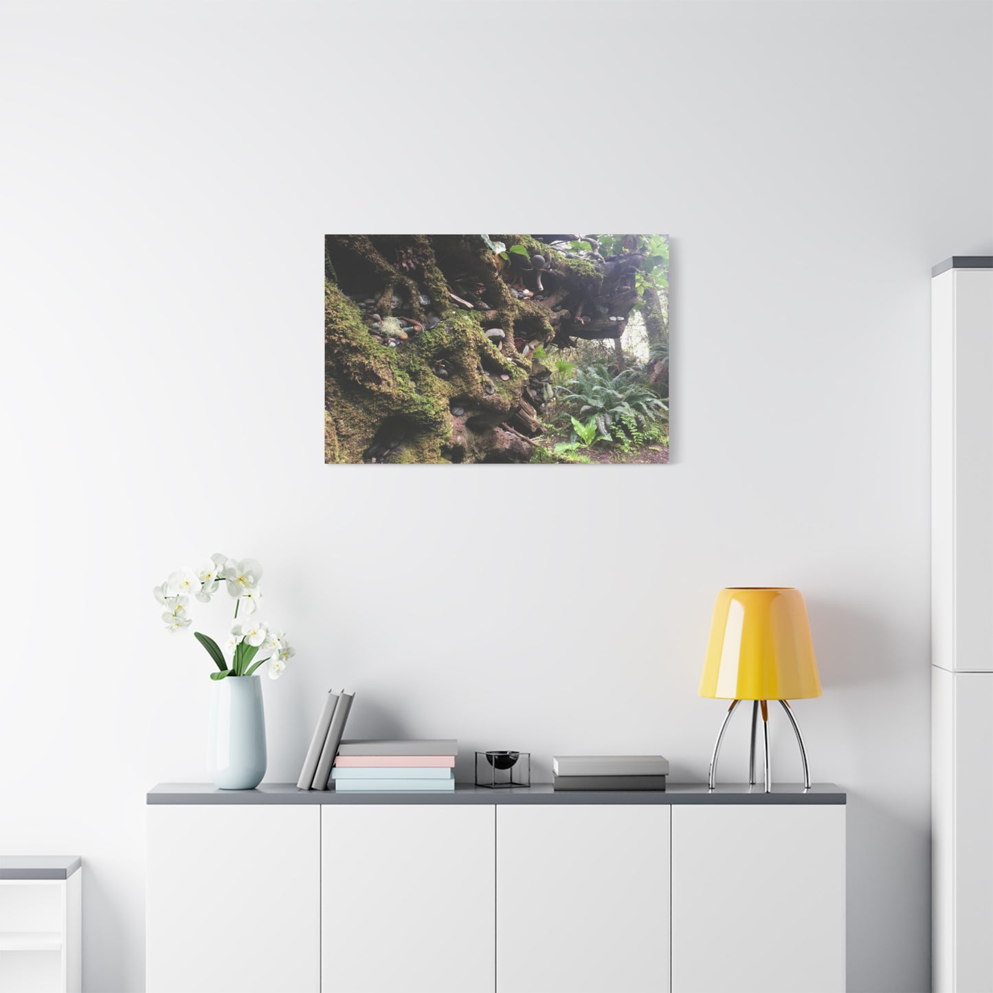Nature-Inspired Stretched Canvas Art: Enchanted Forest Vibes