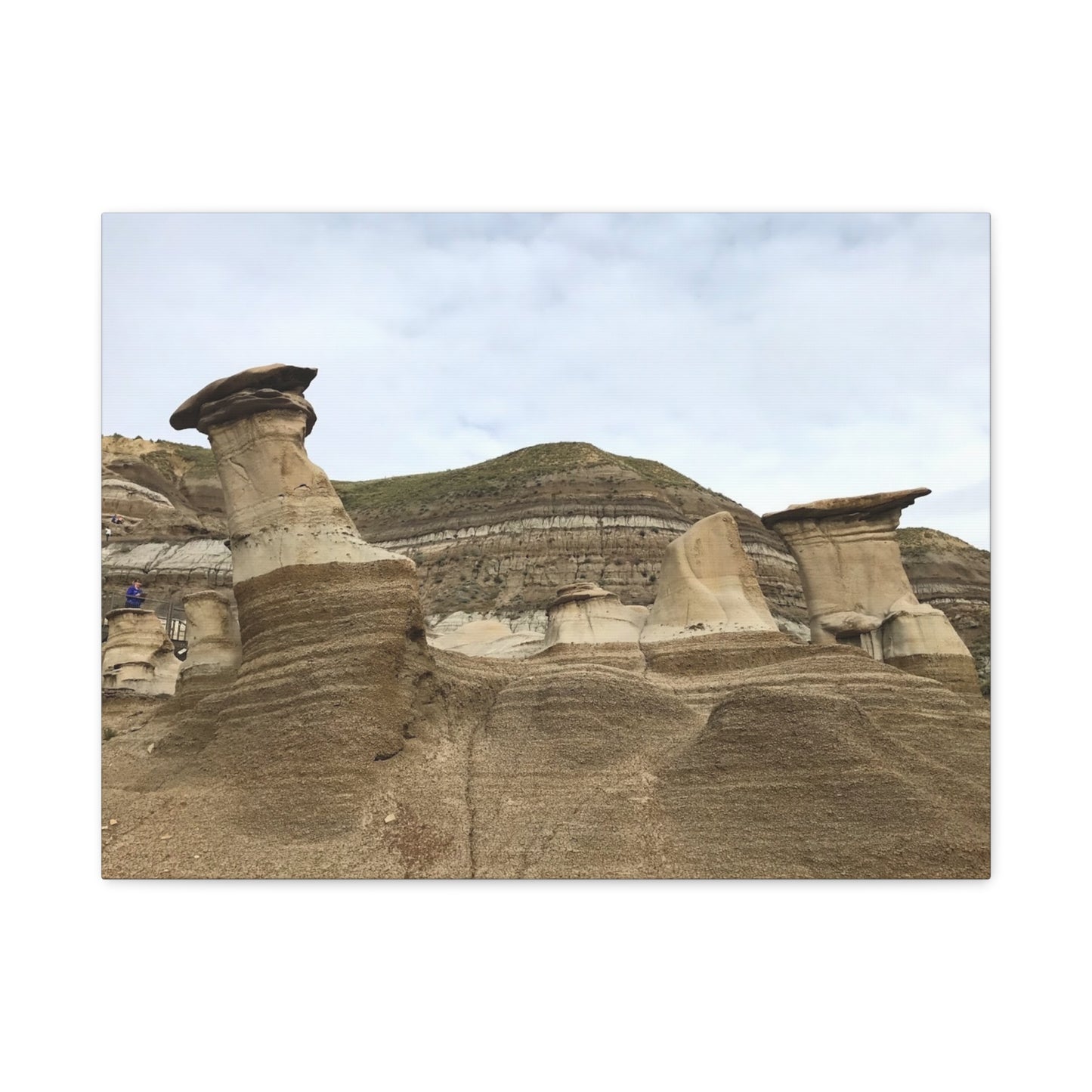 Elegant Landscape Canvas Art - Unique Rock Formations for Nature Lovers