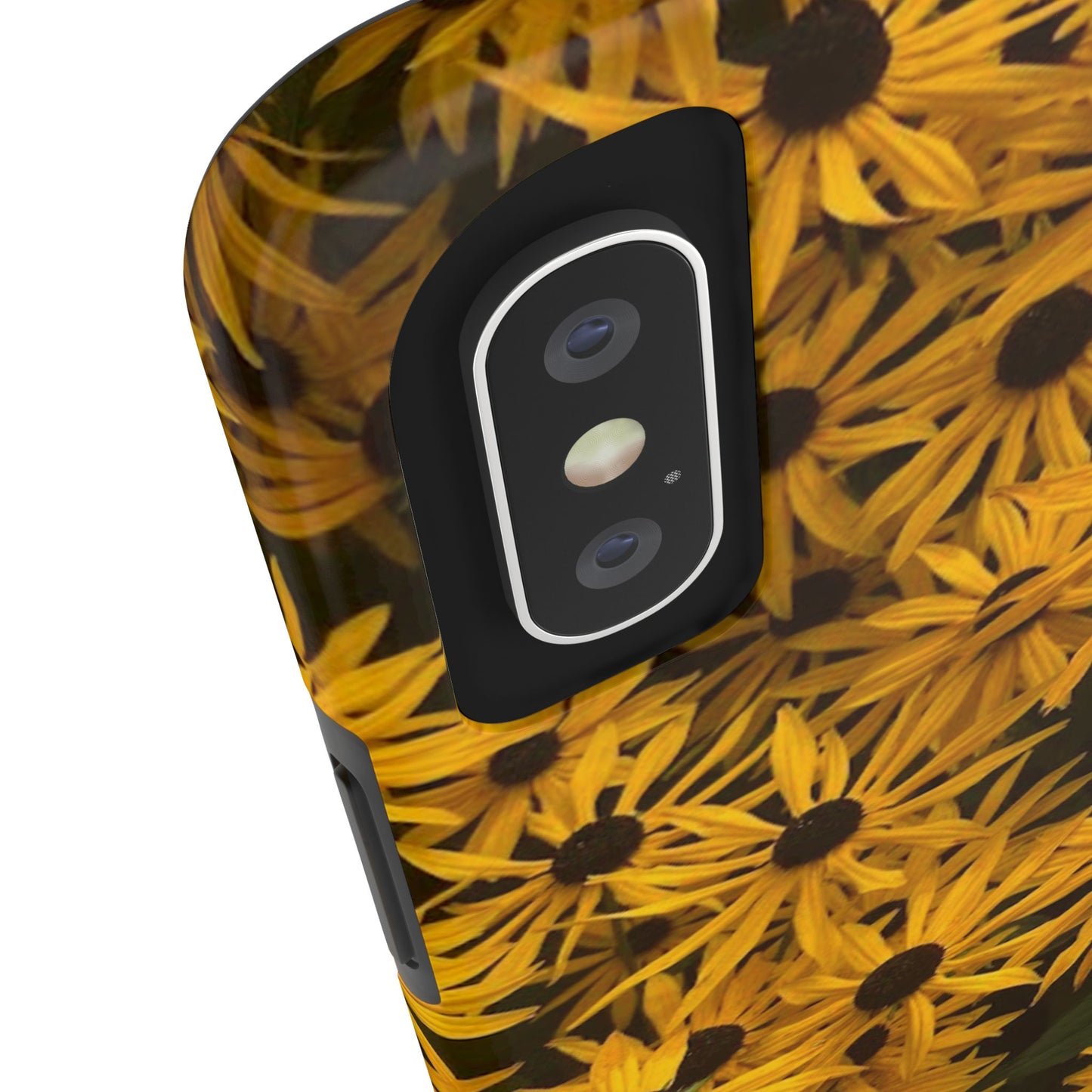 Vibrant Floral Tough Phone Case – Durable Protection with a Sunny Yellow Flower Design