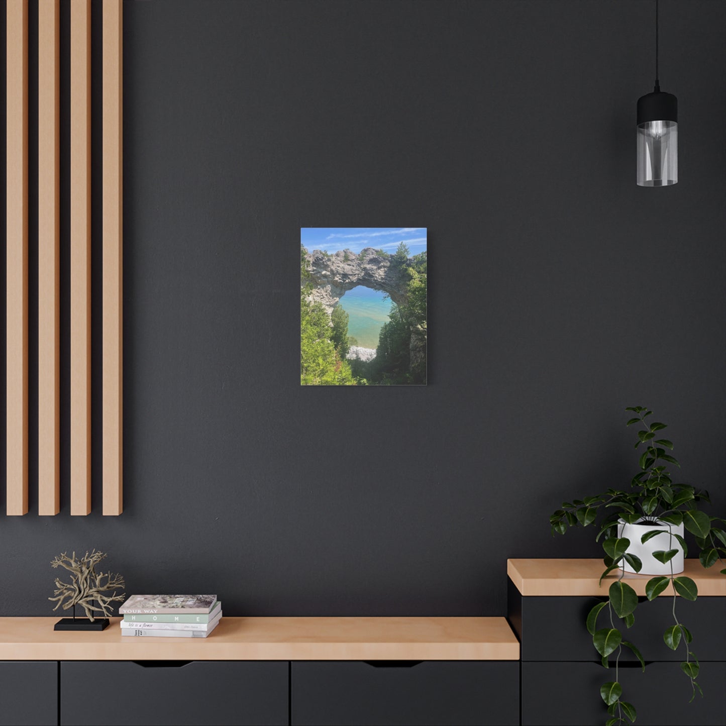 Scenic Nature Canvas - Arch Rock Artwork