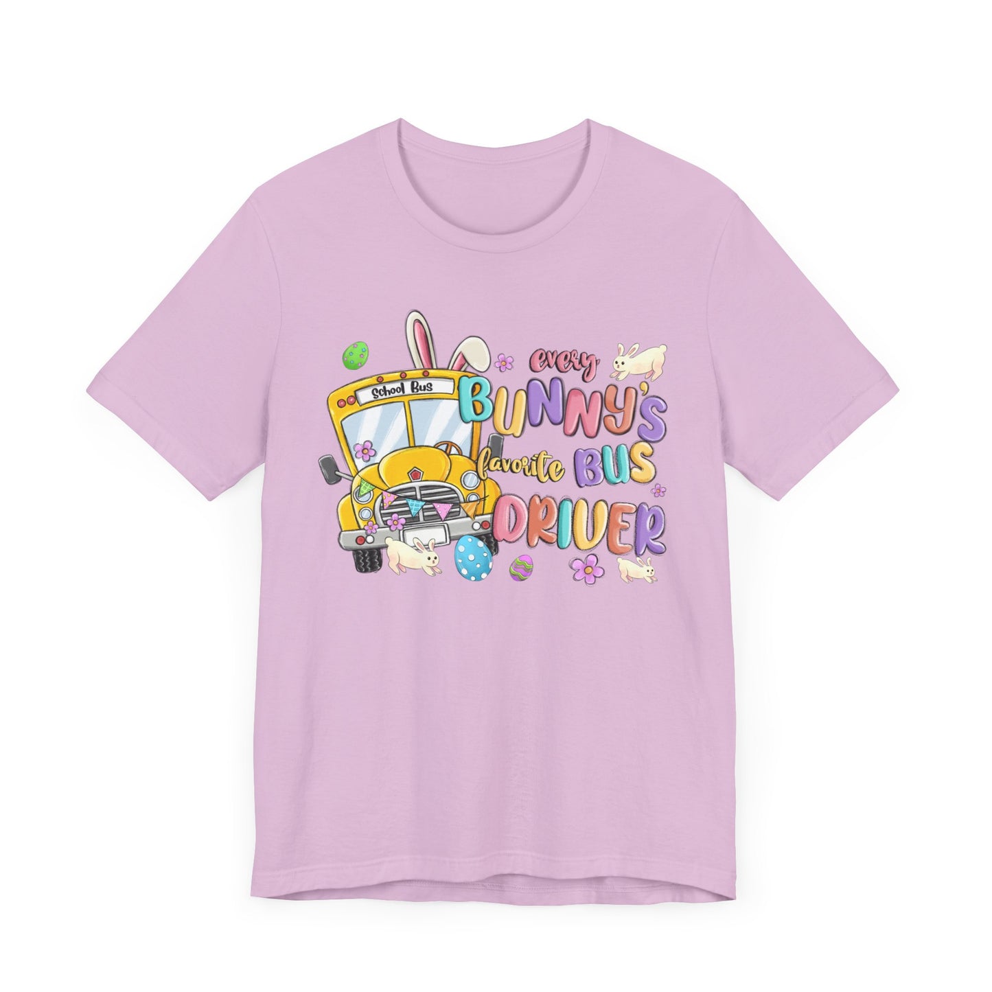 Every Bunny's Favorite Bus Driver Unisex Tee - Fun Easter T-Shirt for Kids and Adults