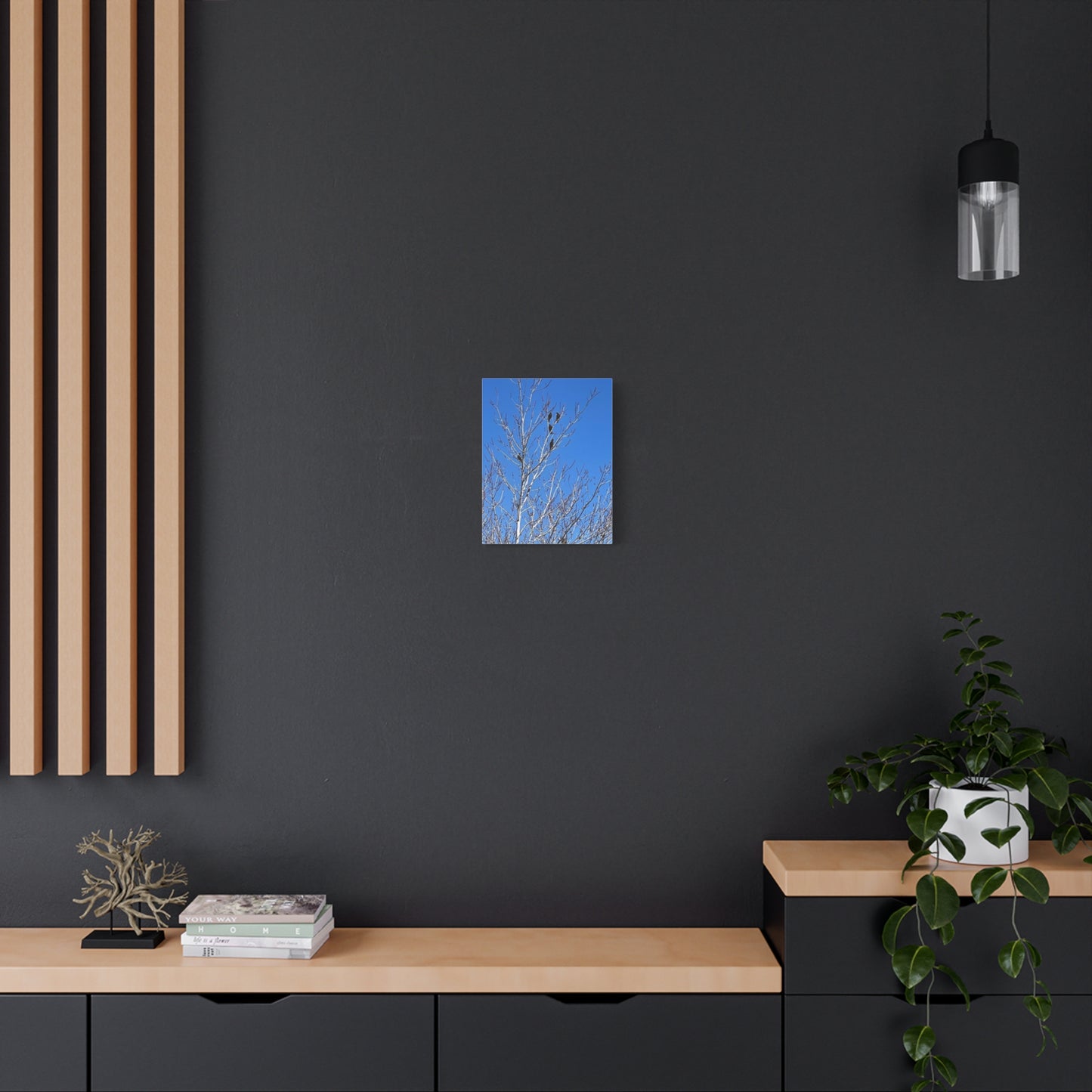 Serene Bird Canvas Wall Art - Tranquil Nature Decor for Home and Office