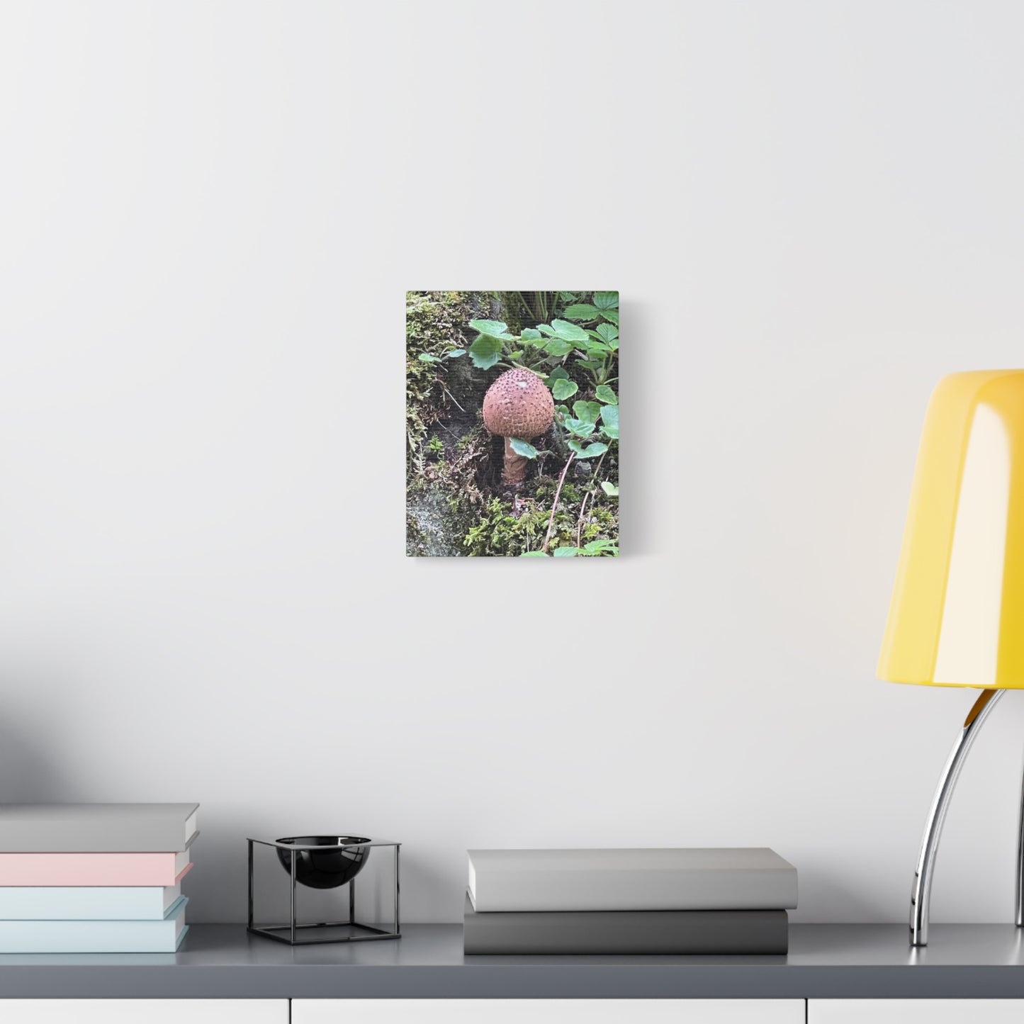 Nature-Inspired Mushroom Canvas Print - 1.25" Stretched Wall Art