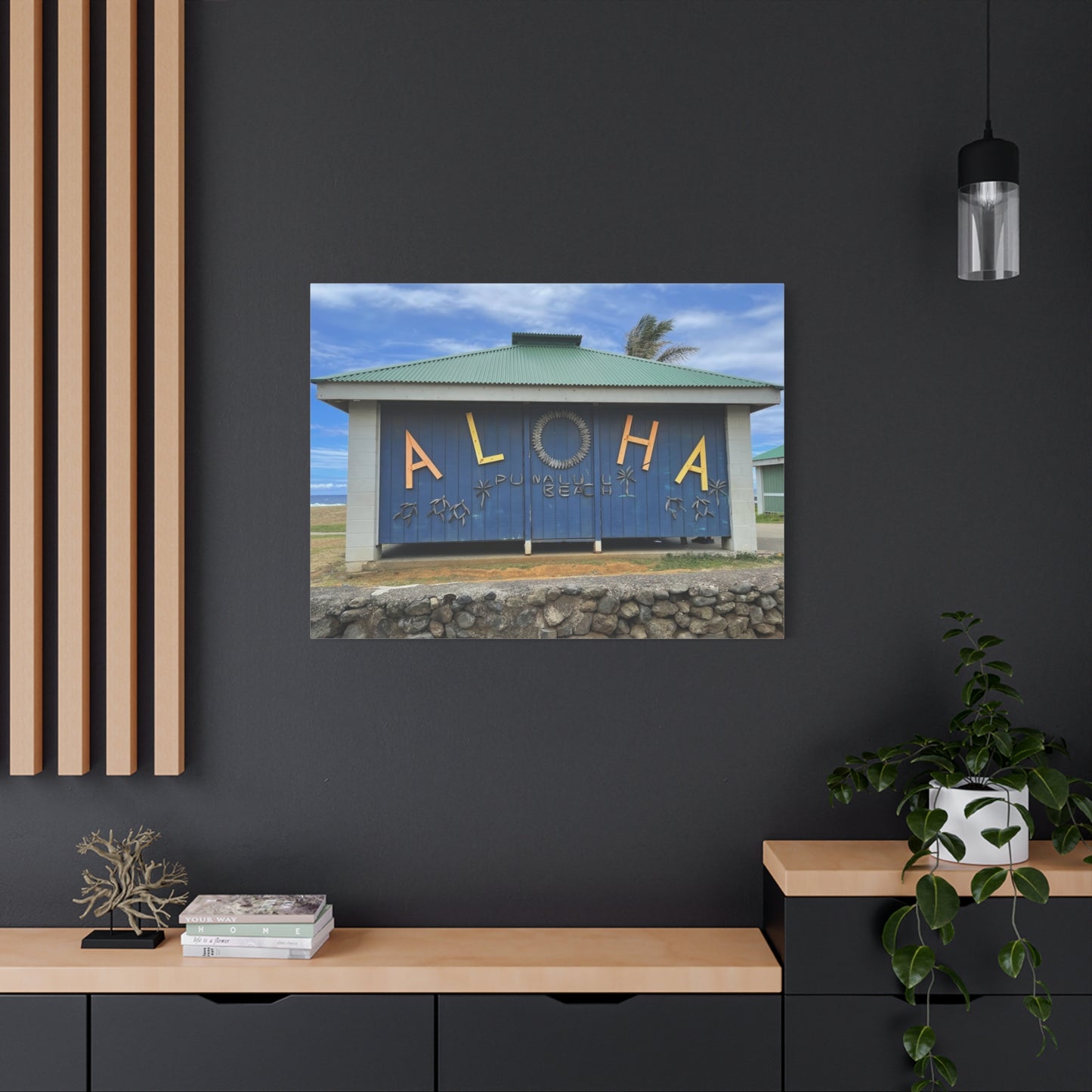 Aloha Beach Gallery Canvas Art | Tropical Home Decor