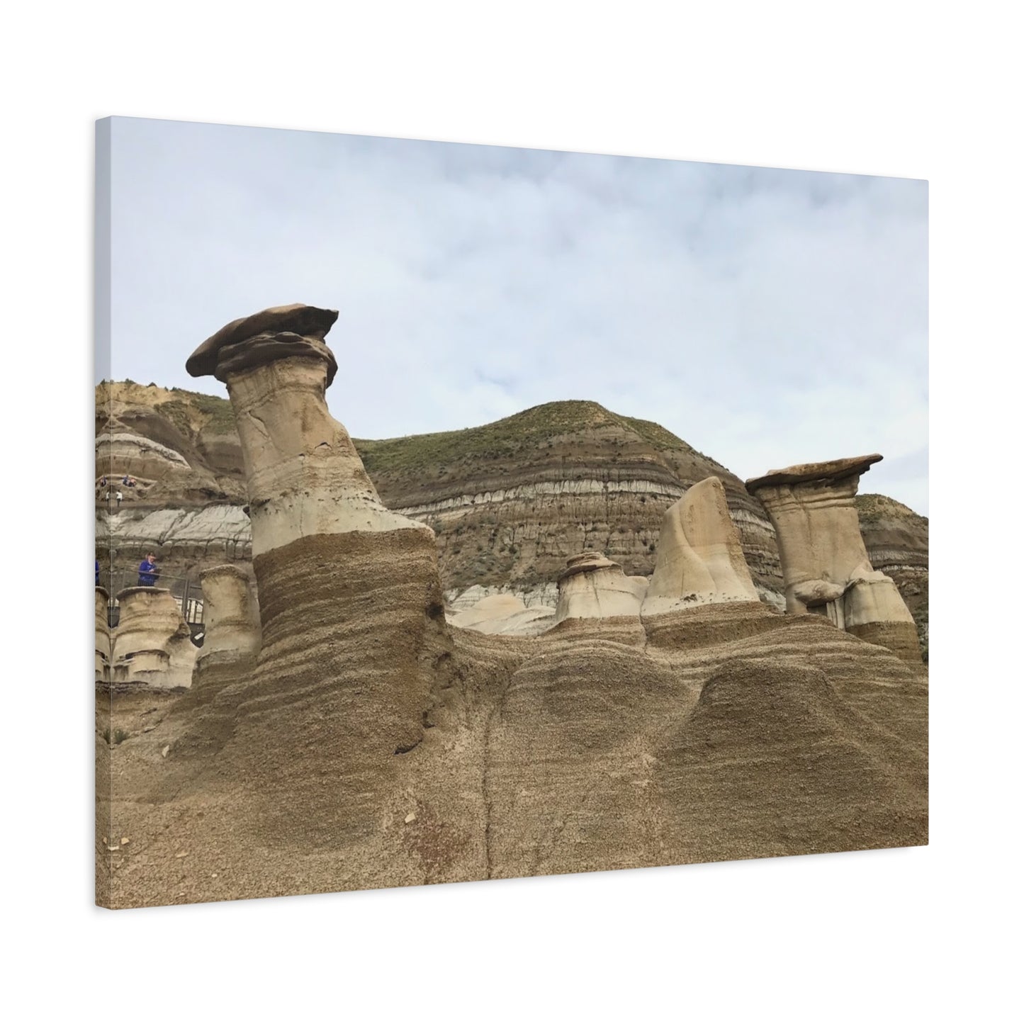 Elegant Landscape Canvas Art - Unique Rock Formations for Nature Lovers