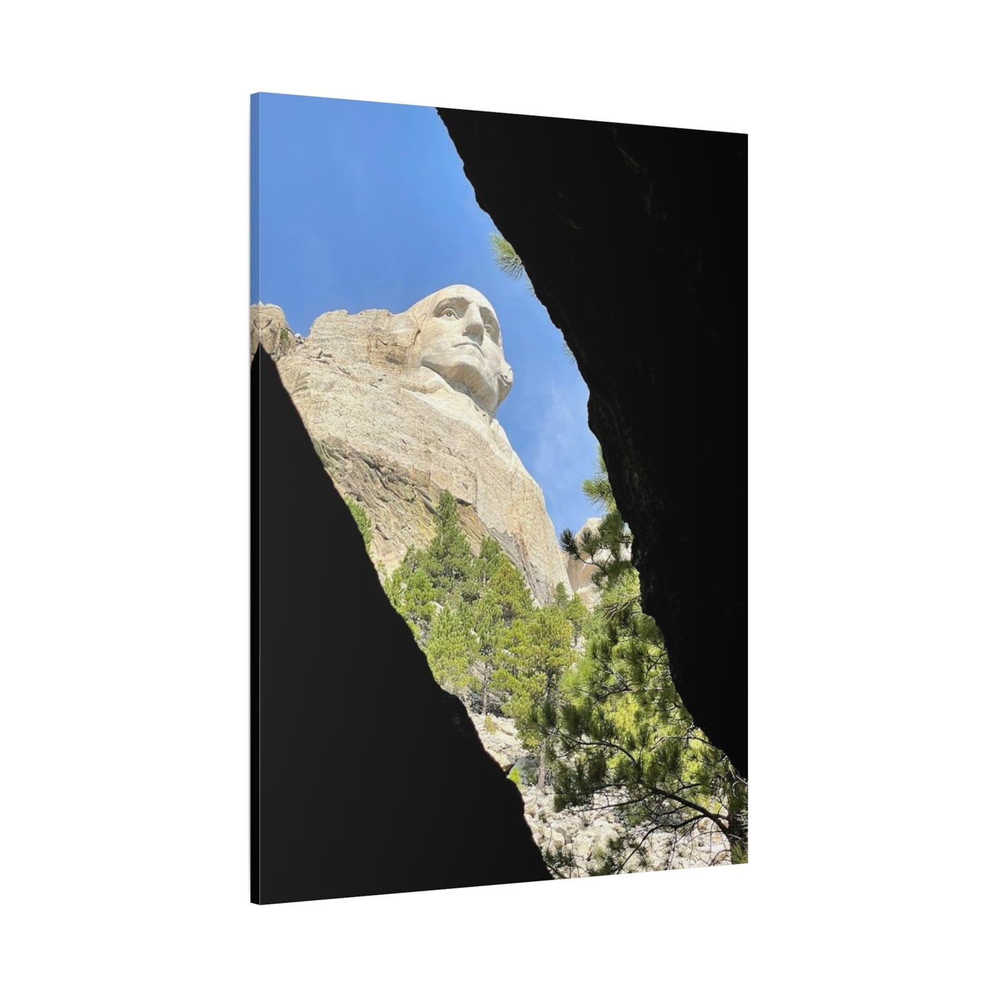 Mount Rushmore Matte Canvas Wall Art - Nature & History Decor