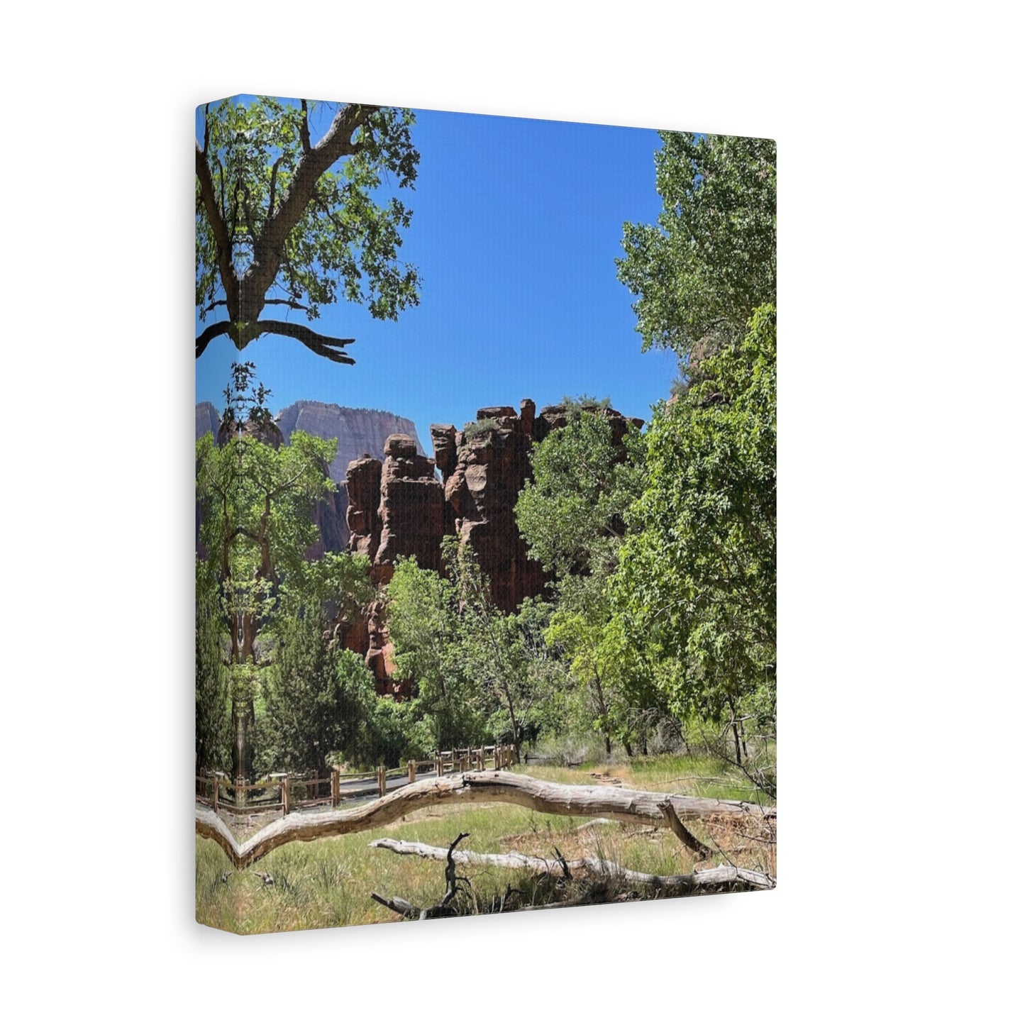 Stretched Canvas Art - Scenic Nature Landscape