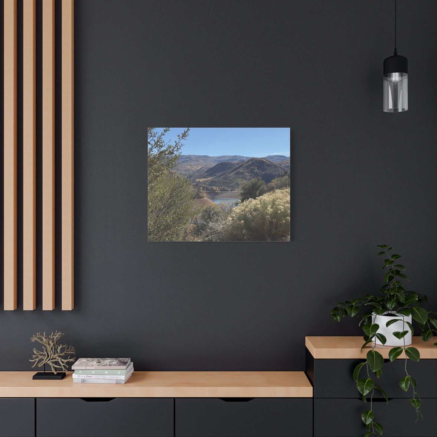 Serene Landscape Canvas Wall Art - Tranquil Nature Scene for Home Decor