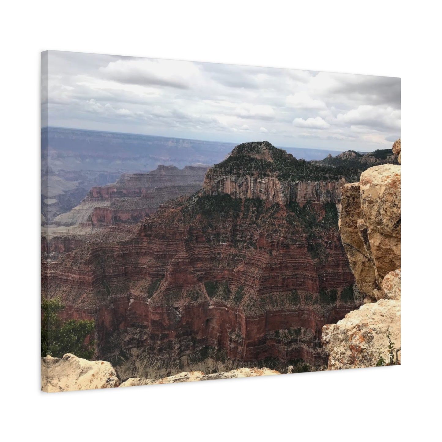 Scenic Grand Canyon Canvas Wall Art – Rustic Home Decor for Nature Lovers