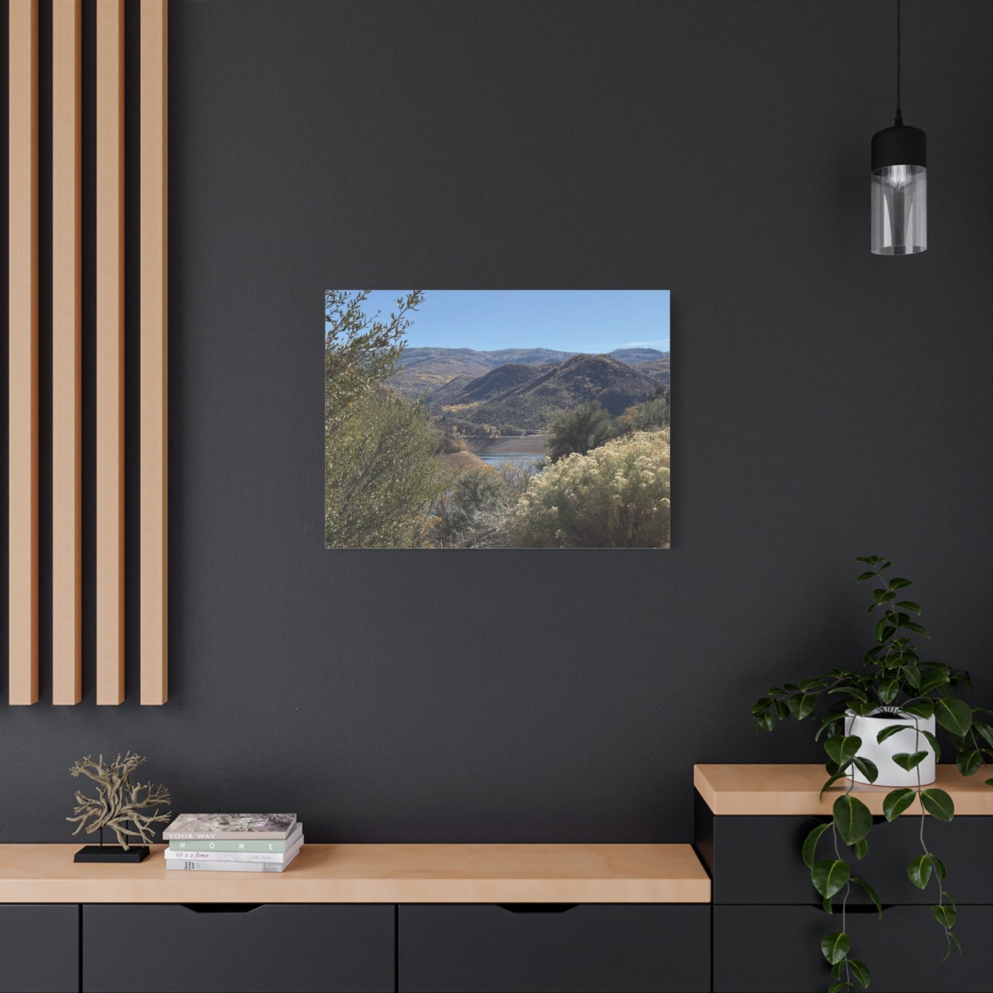 Serene Landscape Canvas Wall Art - Tranquil Nature Scene for Home Decor