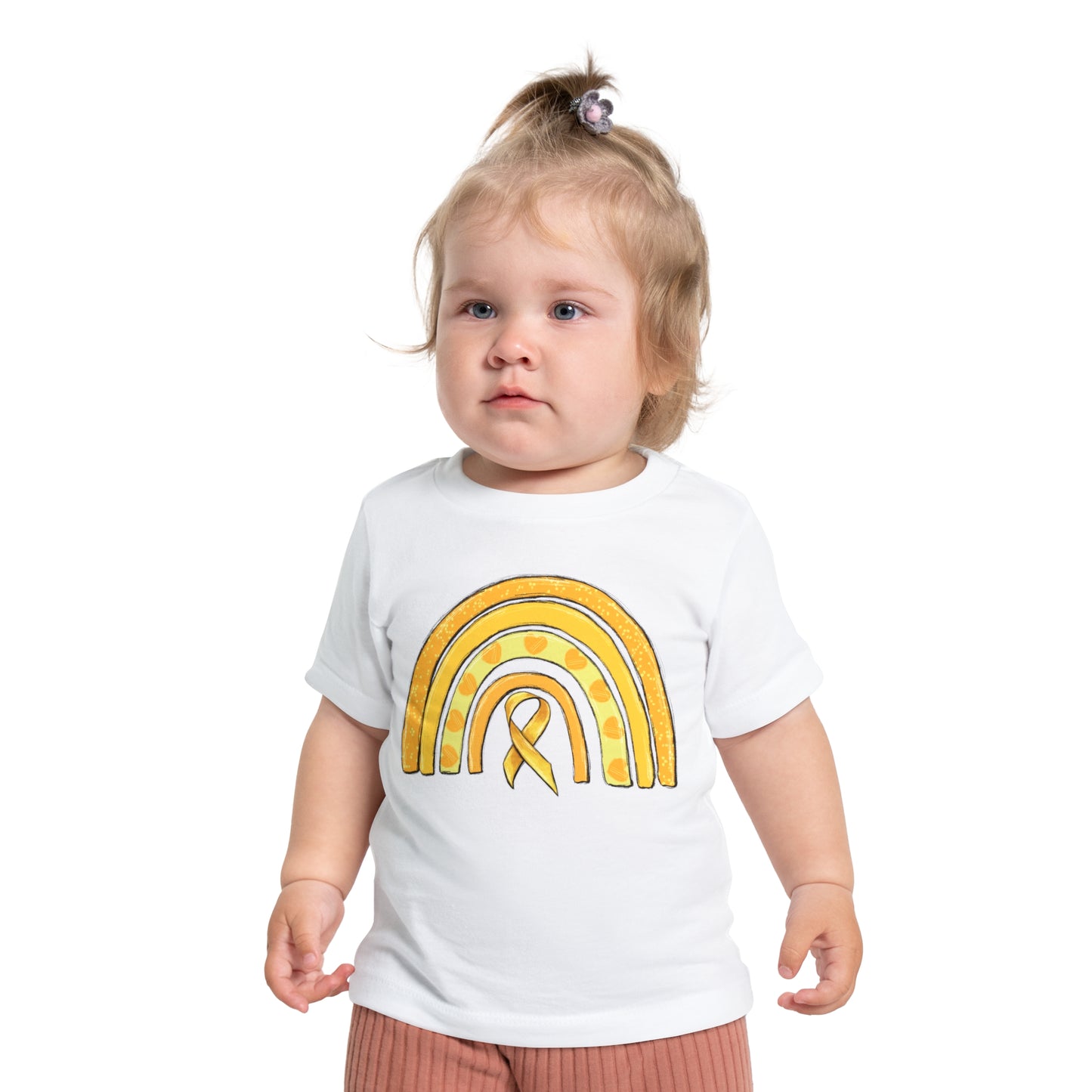 Childhood Cancer Baby Short Sleeve T-Shirt