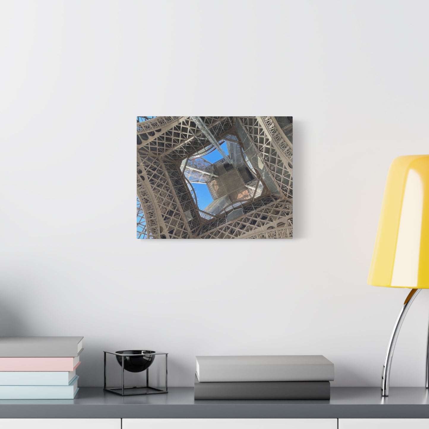 Eiffel Tower Canvas Art Print - Unique Architectural Home Decor