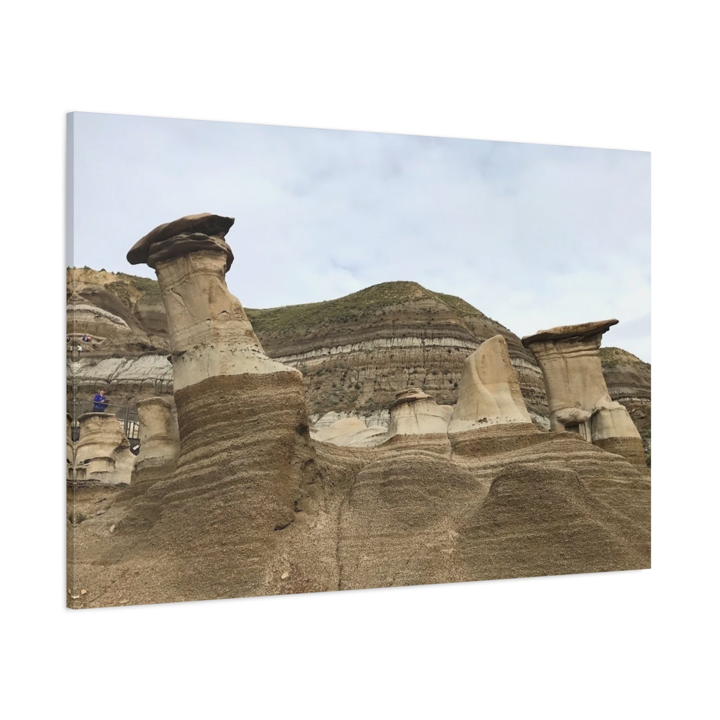 Elegant Landscape Canvas Art - Unique Rock Formations for Nature Lovers