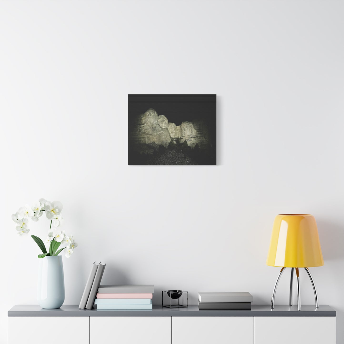 Mount Rushmore Matte Canvas Wall Art - Stretched, 1.25"