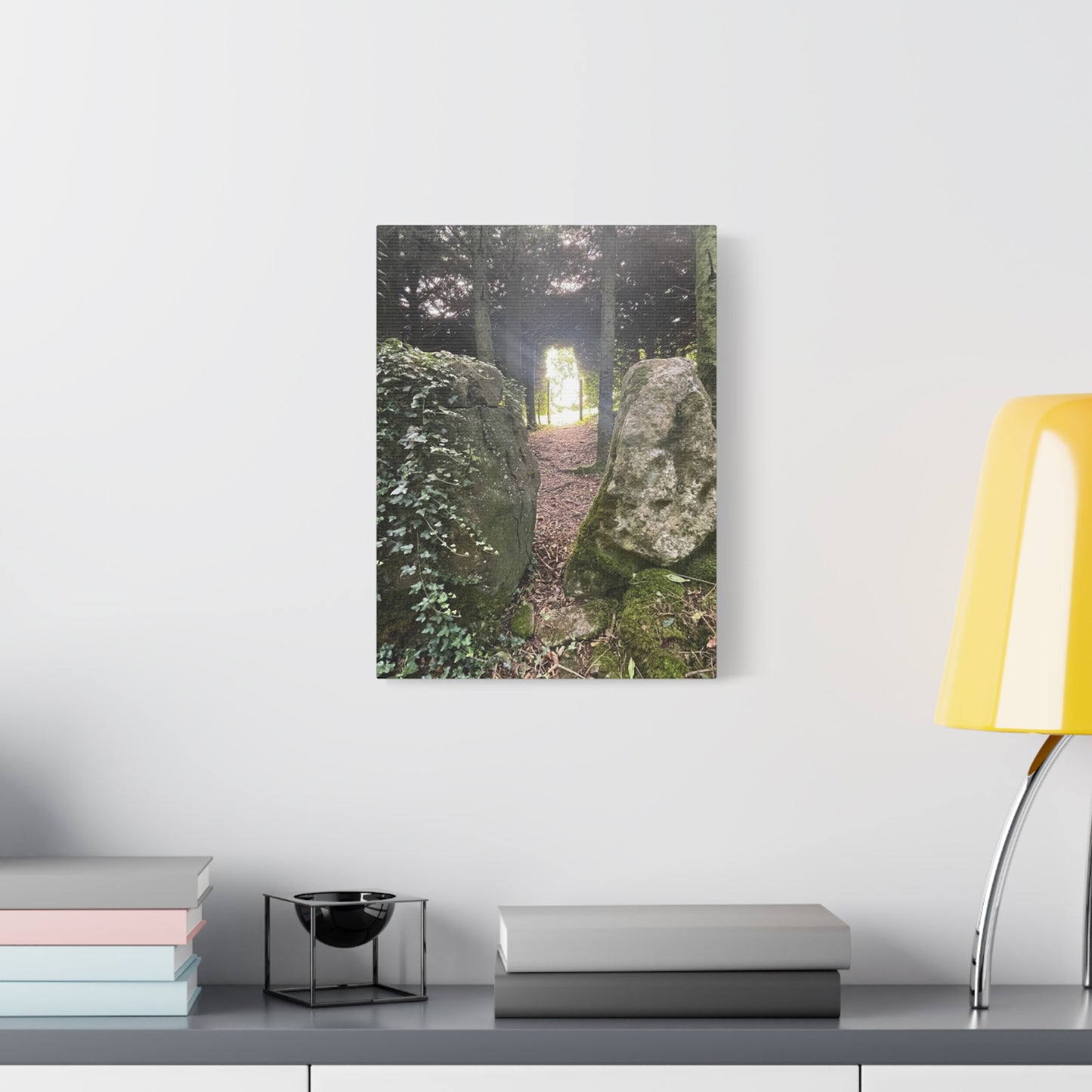 Serene Nature Wall Art Canvas – Tranquil Forest Scene for Home Decor