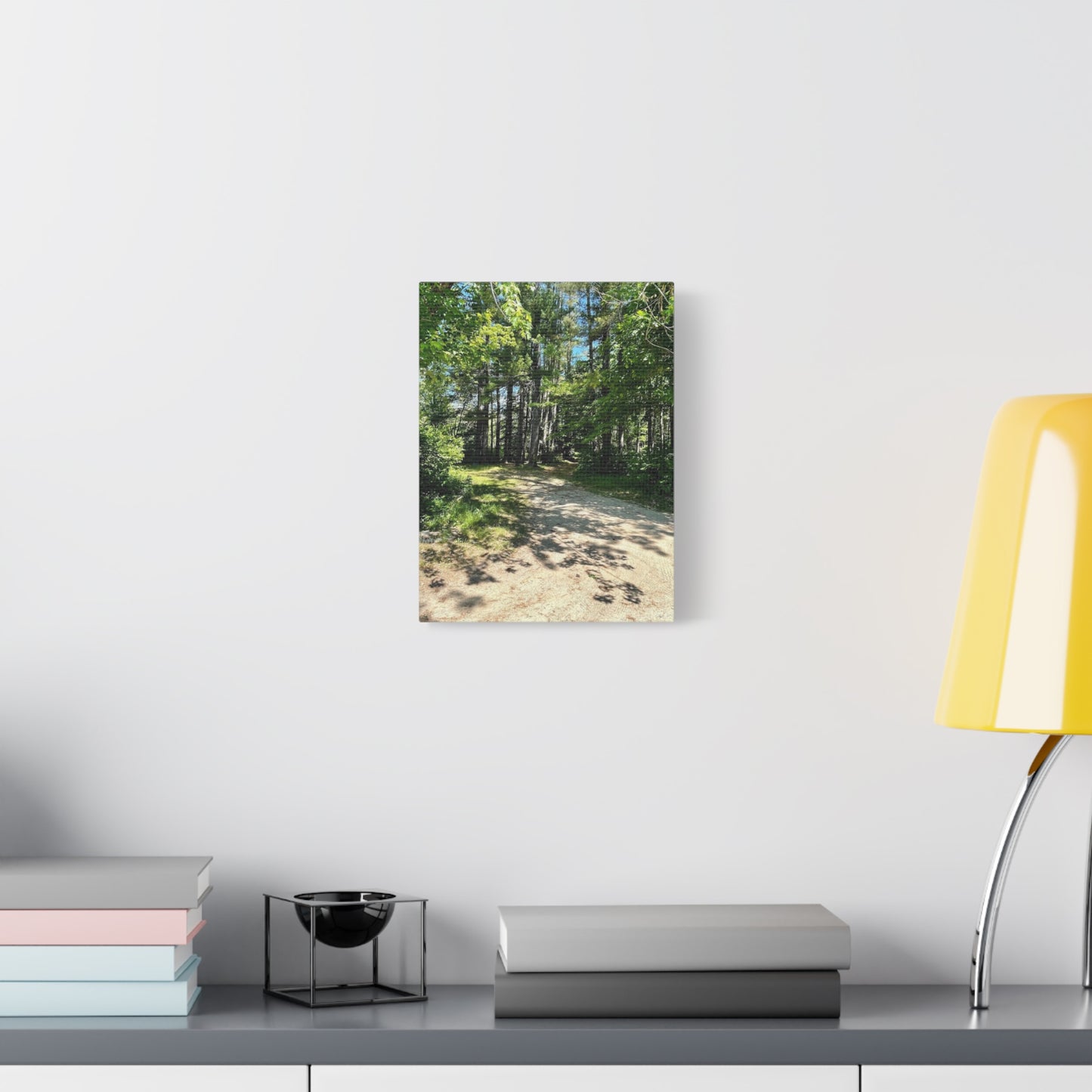 Serene Forest Path Canvas Wall Art - Tranquil Nature Decor for Home