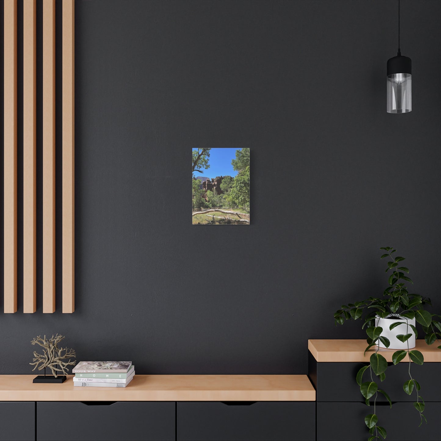 Stretched Canvas Art - Scenic Nature Landscape