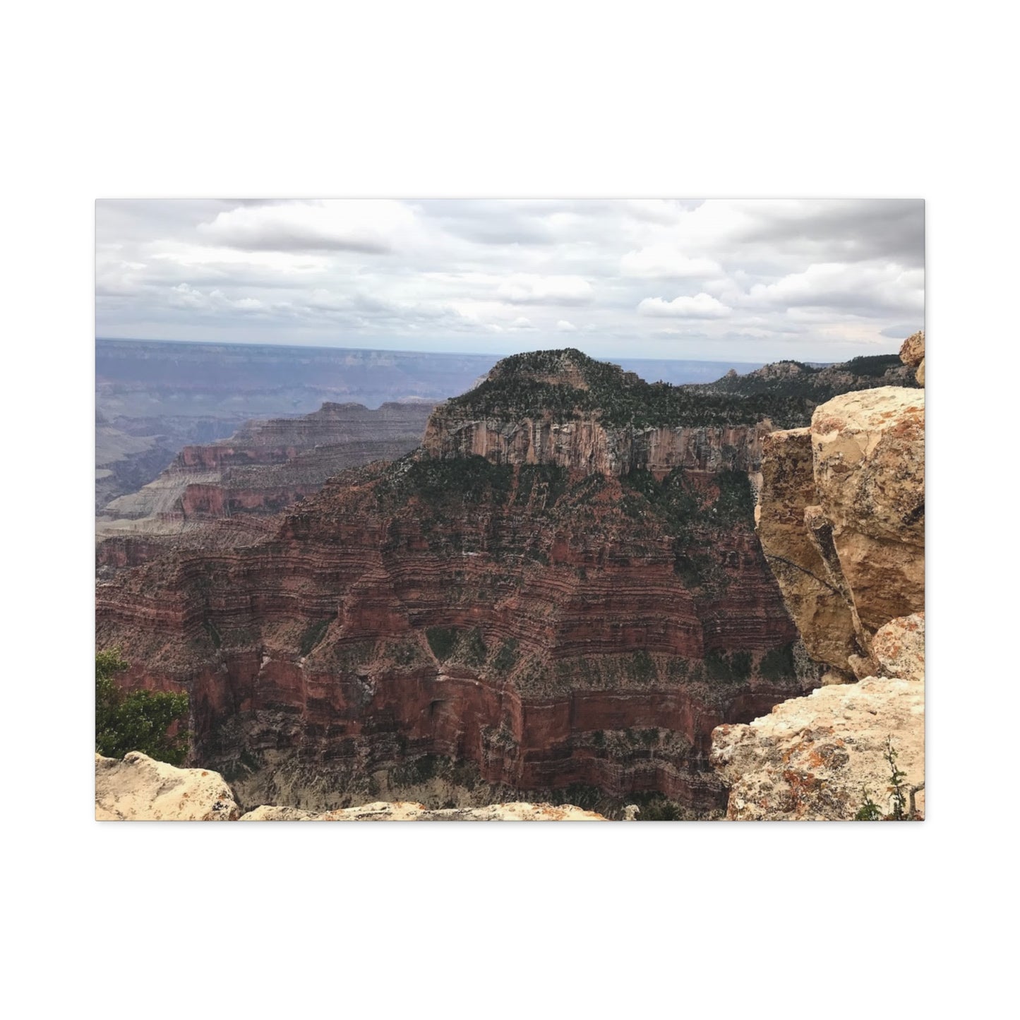 Scenic Grand Canyon Canvas Wall Art – Rustic Home Decor for Nature Lovers