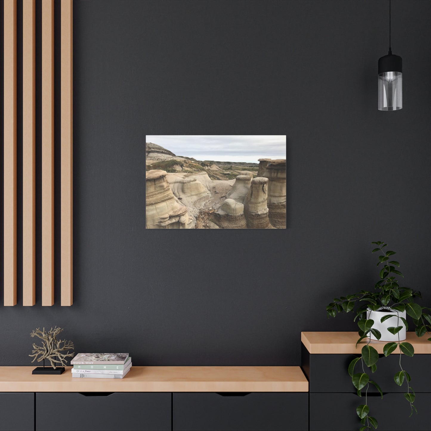 Stretched Canvas Art Print - Majestic Landscape Decor