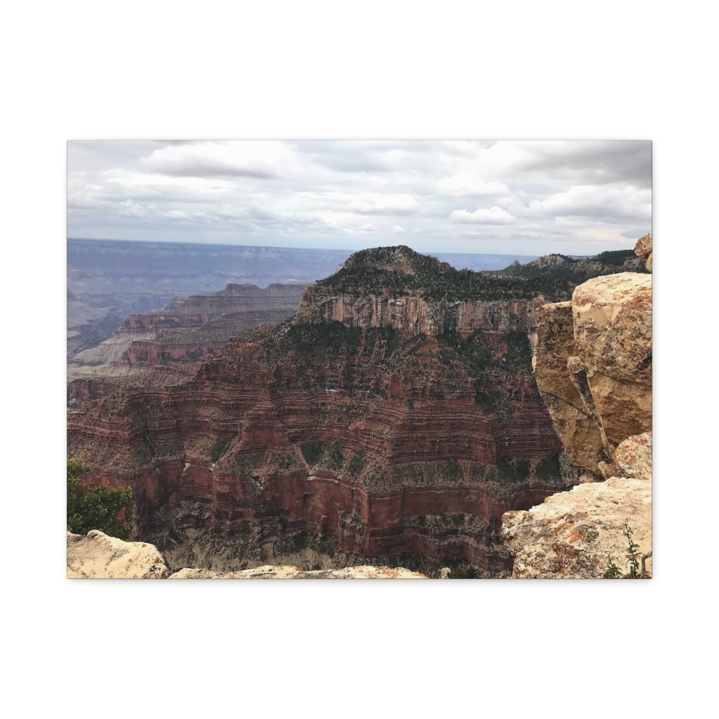 Scenic Grand Canyon Canvas Wall Art – Rustic Home Decor for Nature Lovers