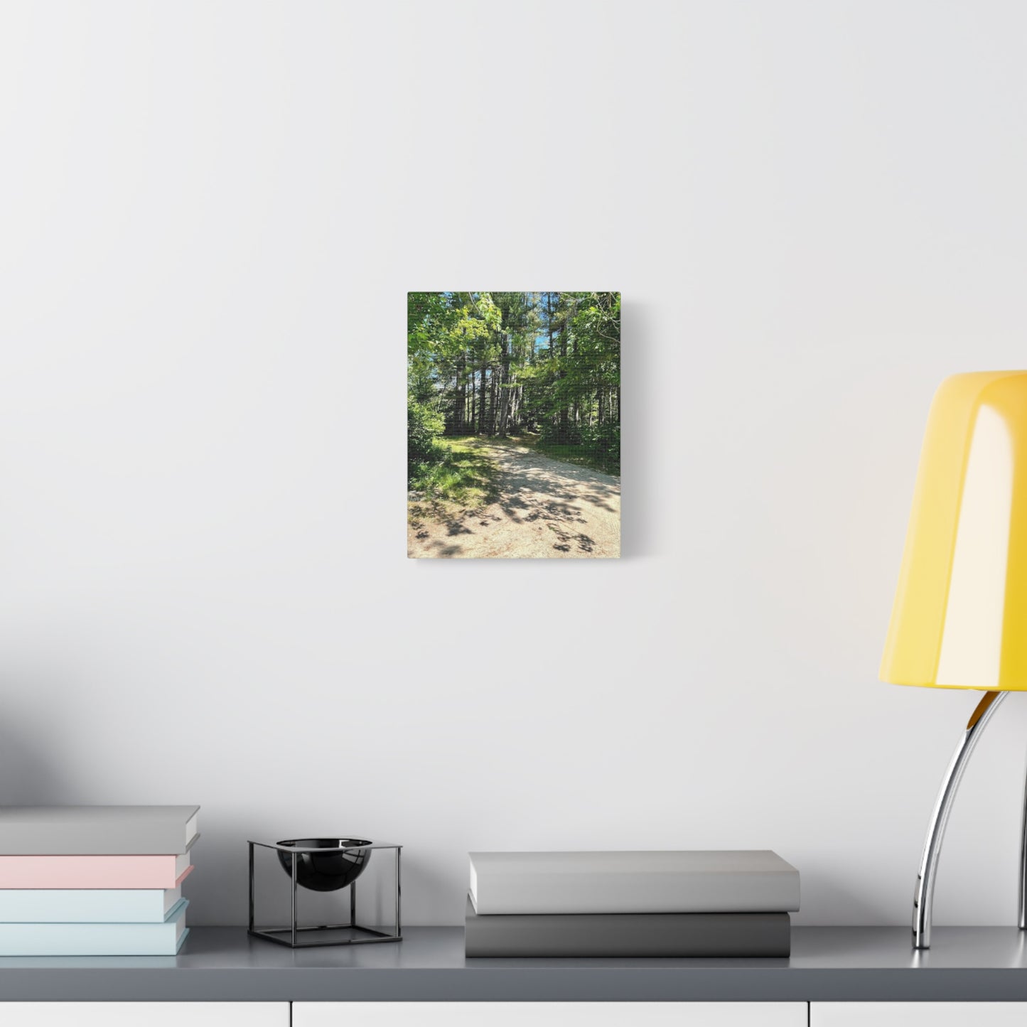Serene Forest Path Canvas Wall Art - Tranquil Nature Decor for Home