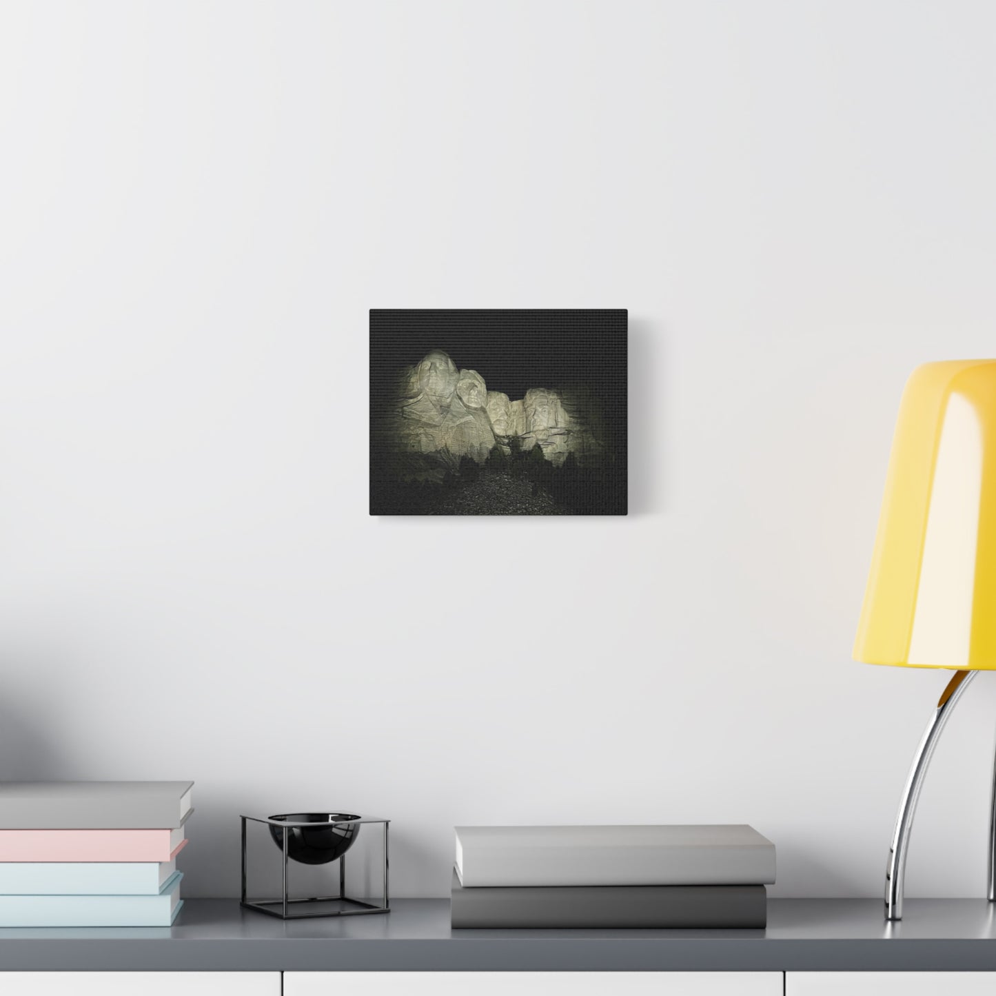 Mount Rushmore Matte Canvas Wall Art - Stretched, 1.25"
