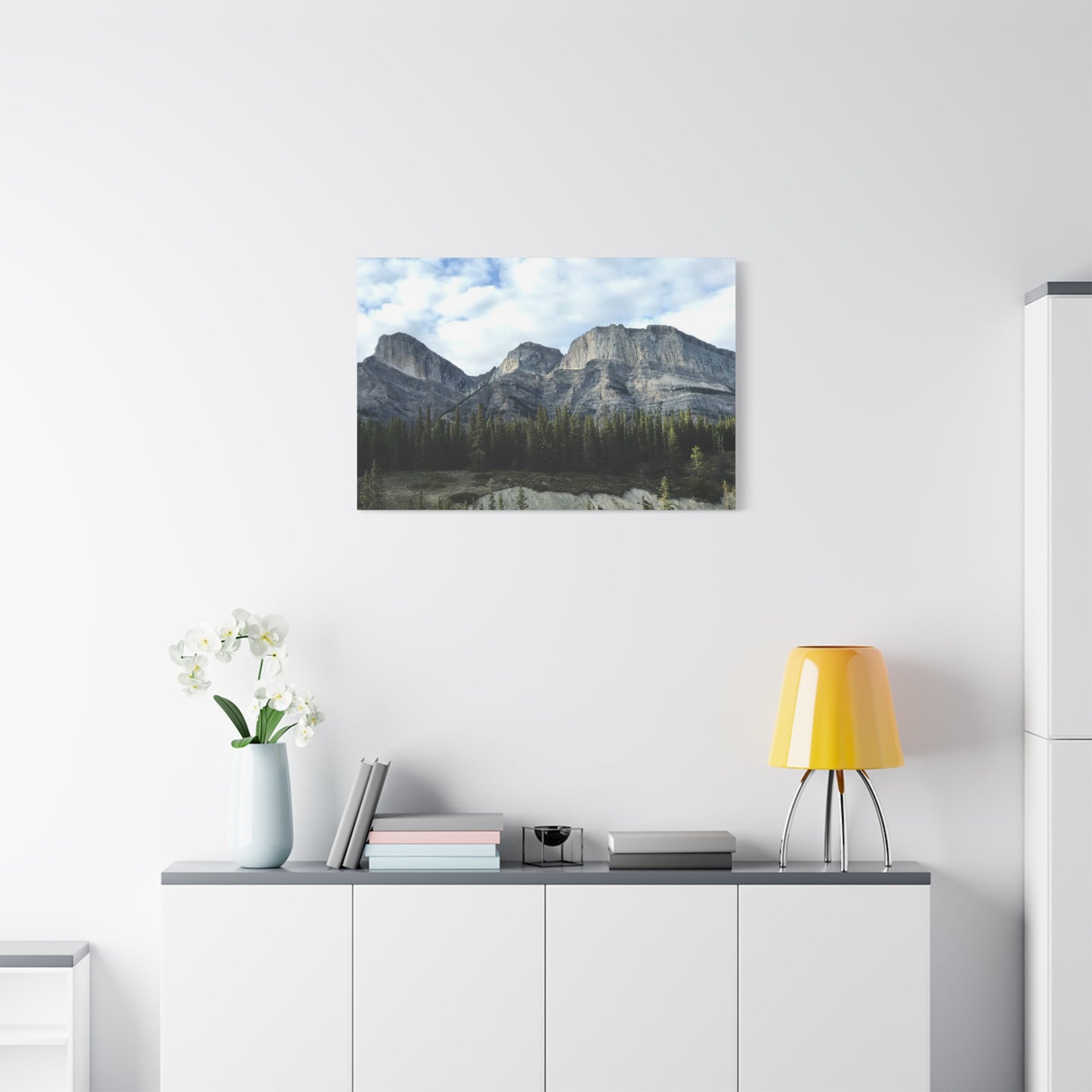 Mountain Landscape Canvas Wall Art