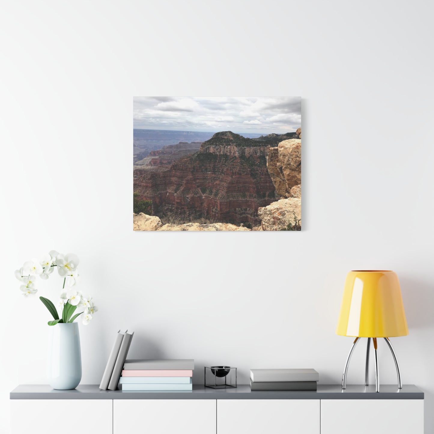 Scenic Grand Canyon Canvas Wall Art – Rustic Home Decor for Nature Lovers
