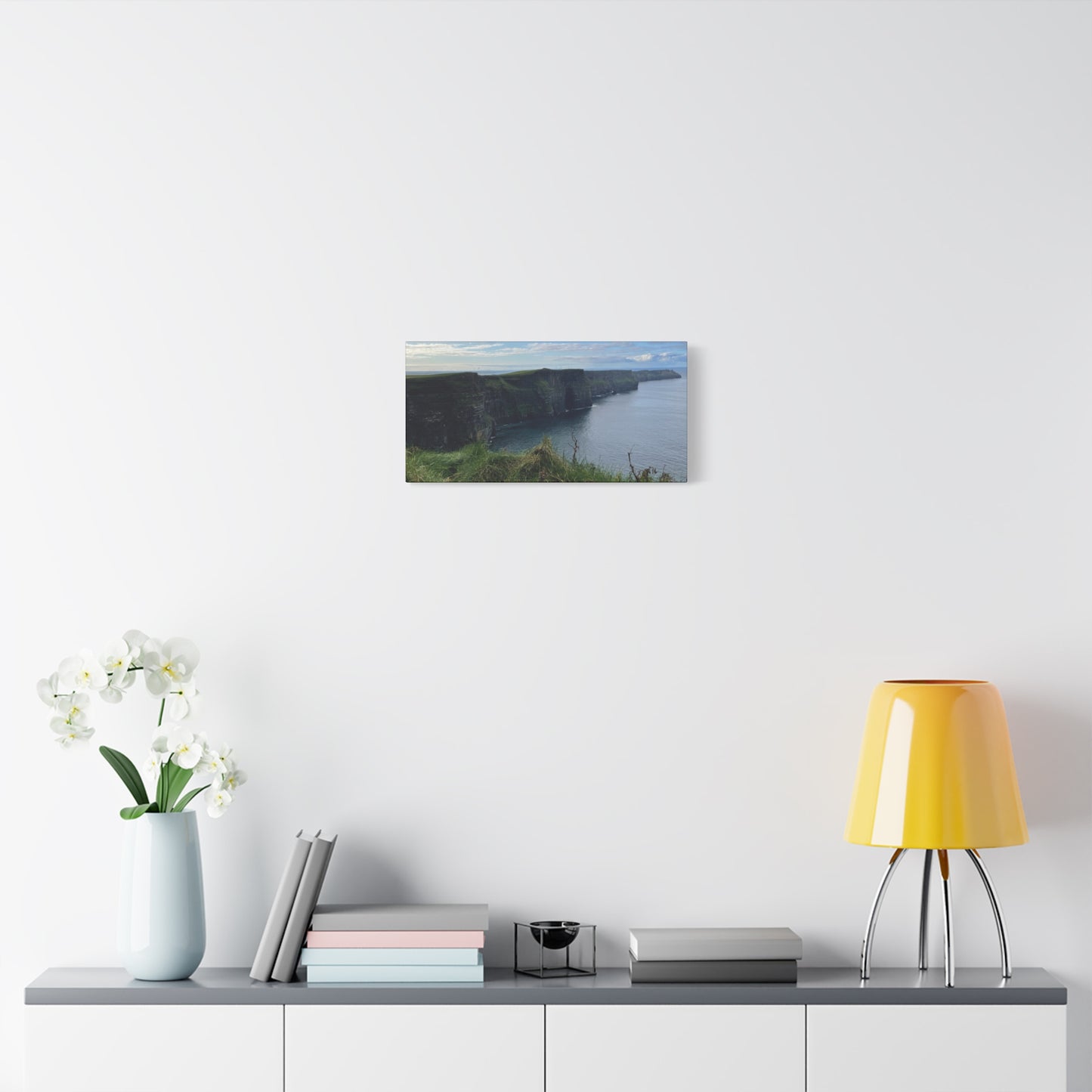 Coastal Cliffs Matte Canvas Wall Art - Tranquil Nature Decor