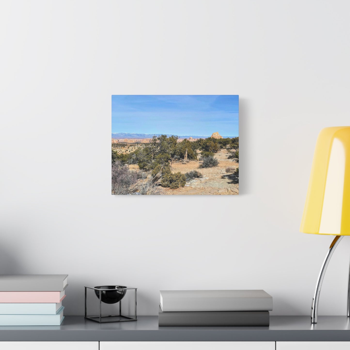 Desert Landscape Canvas Wall Art – 1.25" Matte Stretched Decor for Nature Lovers